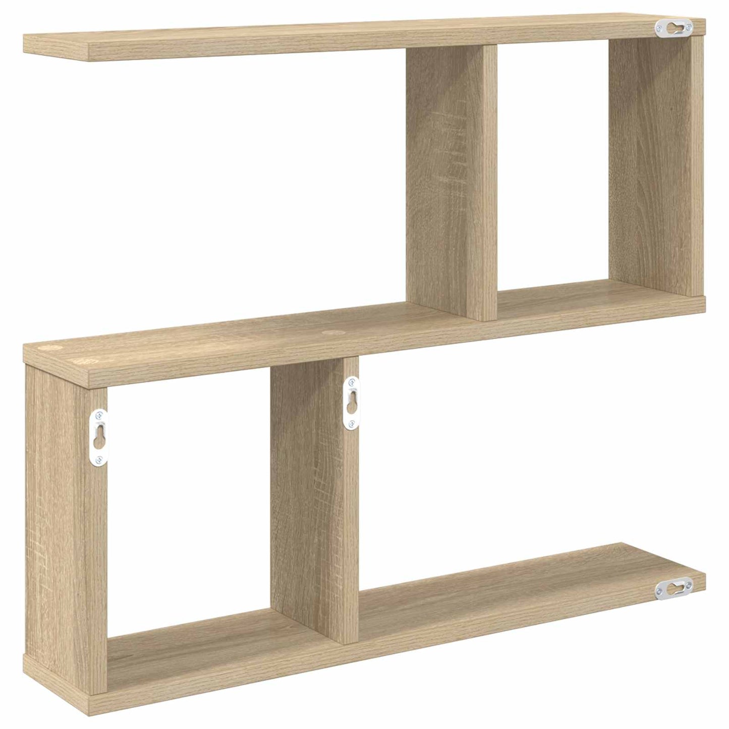 Falpolc Sonoma Tölgy 60 x 12 x 50,5 cm Szerelt Fa
