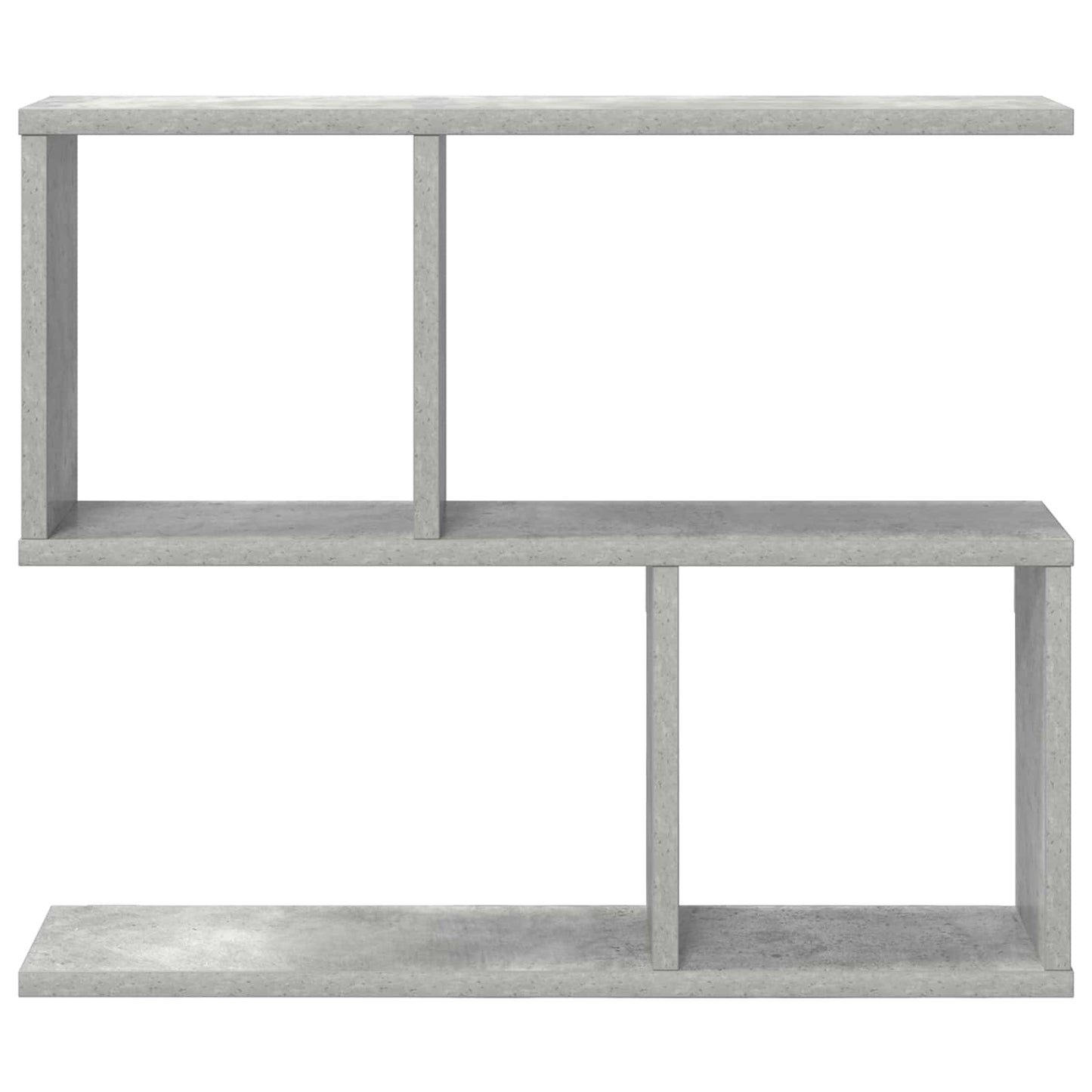 Falpolc Betonszürke 60 x 12 x 50,5 cm Szerelt Fa