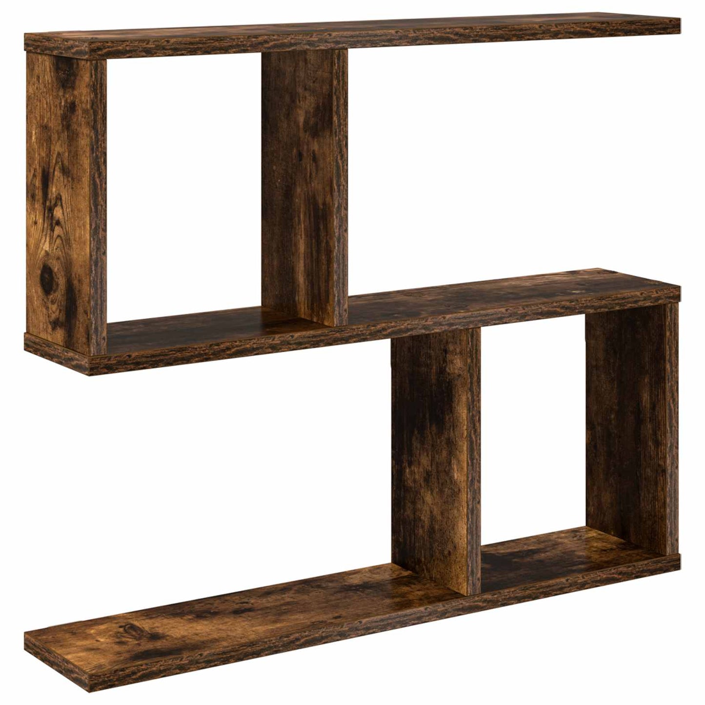 Falpolc Füstös Tölgy 60 x 12 x 50,5 cm Szerelt Fa