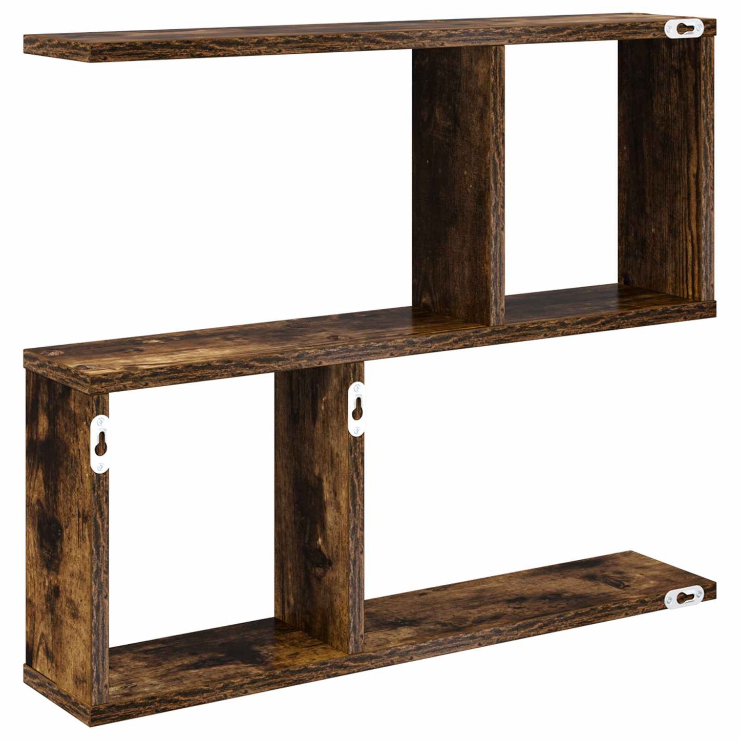 Falpolc Füstös Tölgy 60 x 12 x 50,5 cm Szerelt Fa