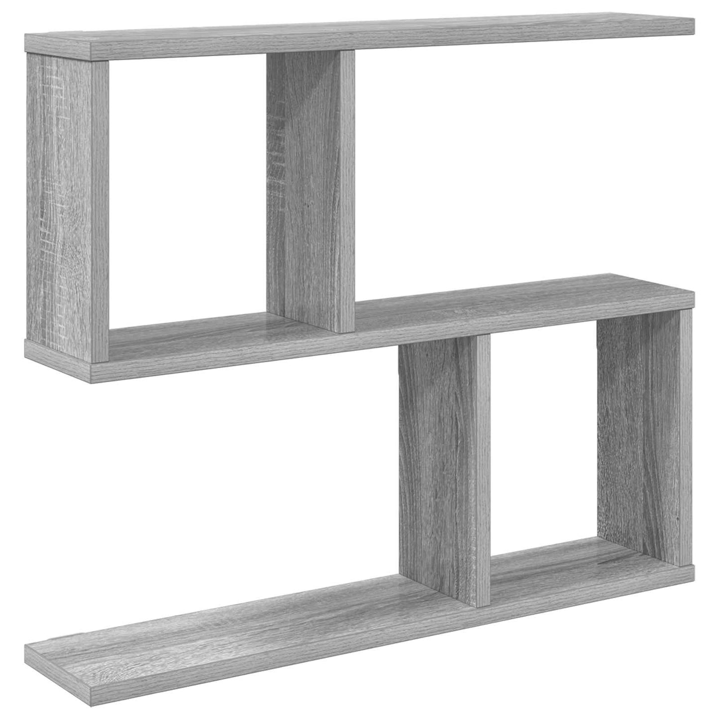Falpolc Szürke Sonoma 60 x 12 x 50,5 cm Szerelt Fa