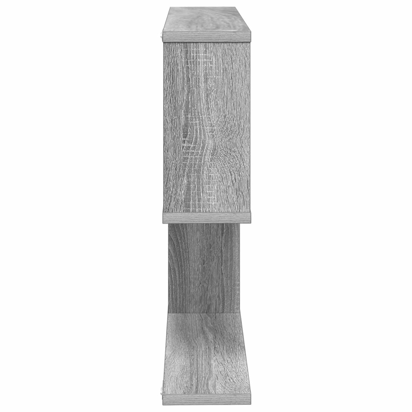 Falpolc Szürke Sonoma 60 x 12 x 50,5 cm Szerelt Fa