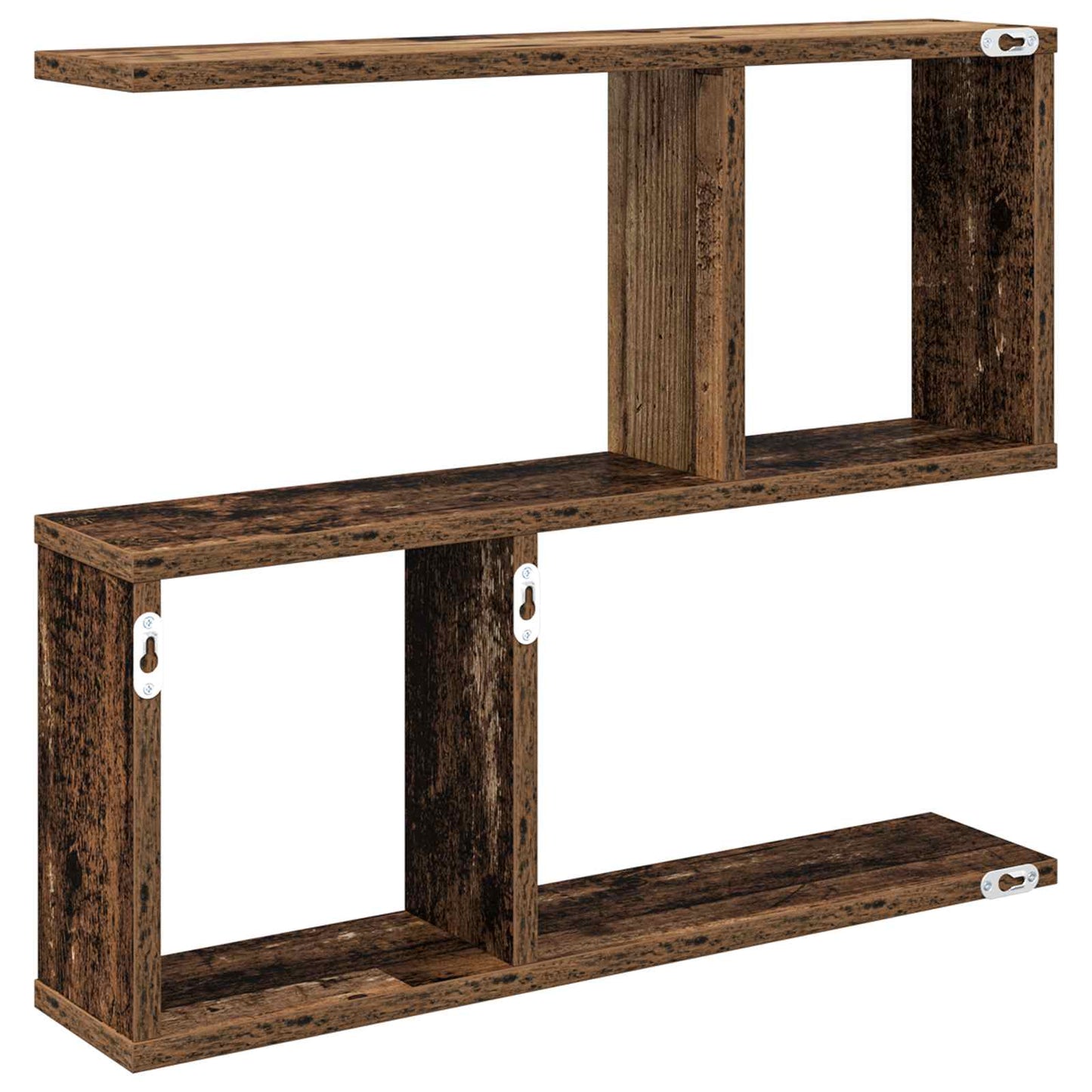 Falpolc Antik Fa 60 x 12 x 50,5 cm Szerelt Fa