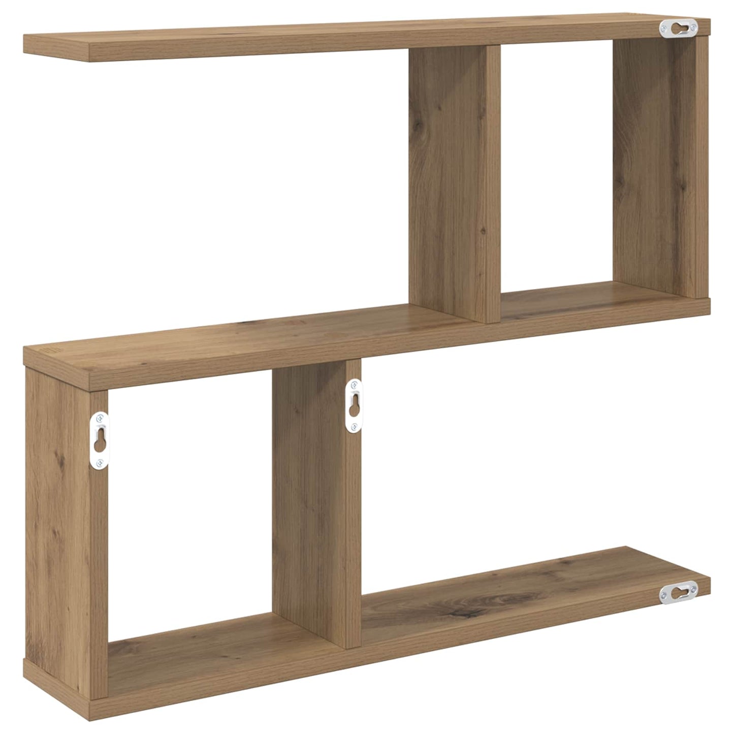 Falpolc Kézműves Tölgy 60 x 12 x 50,5 cm Szerelt Fa