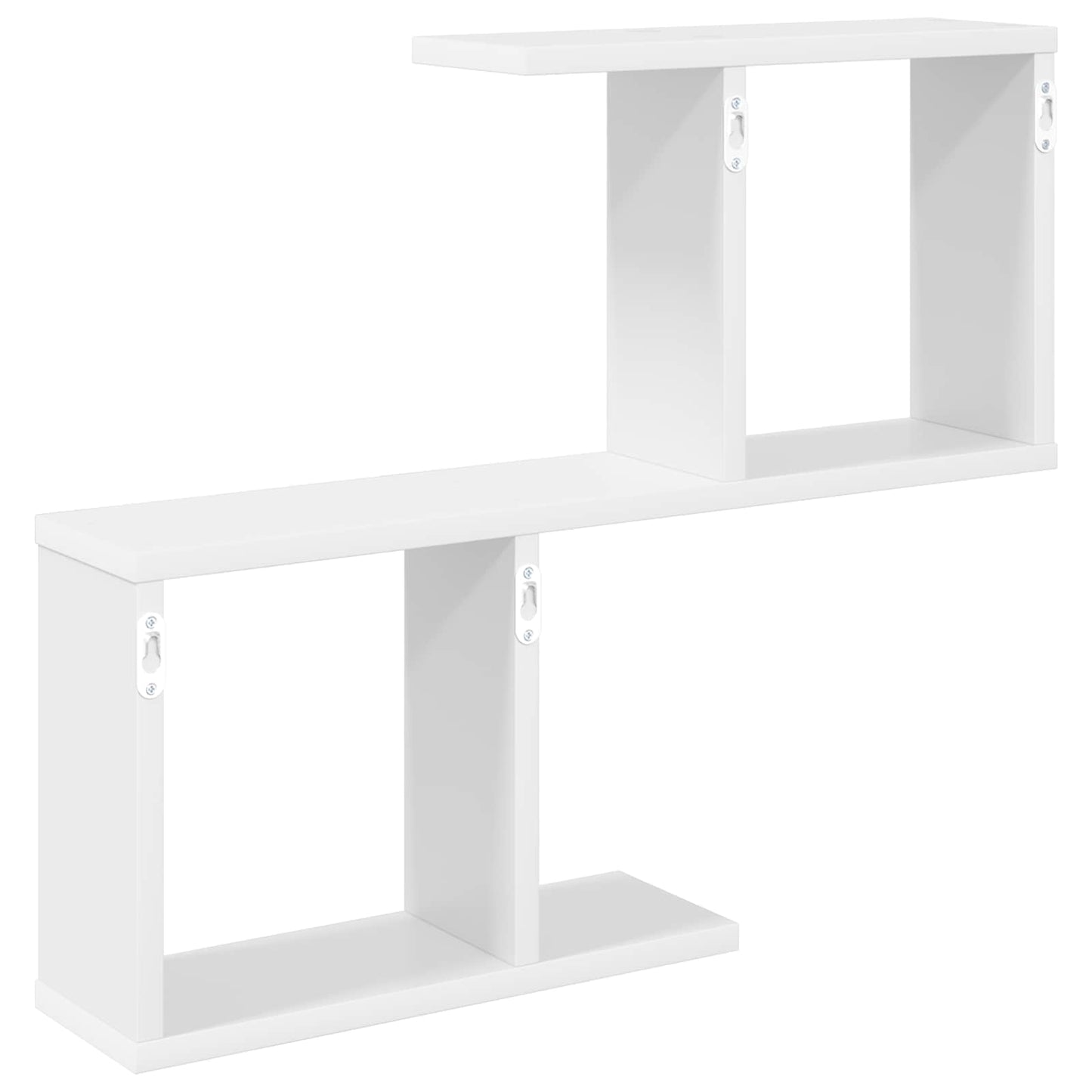 Falpolc Fehér 60 x 12 x 50,5 cm Szerelt Fa
