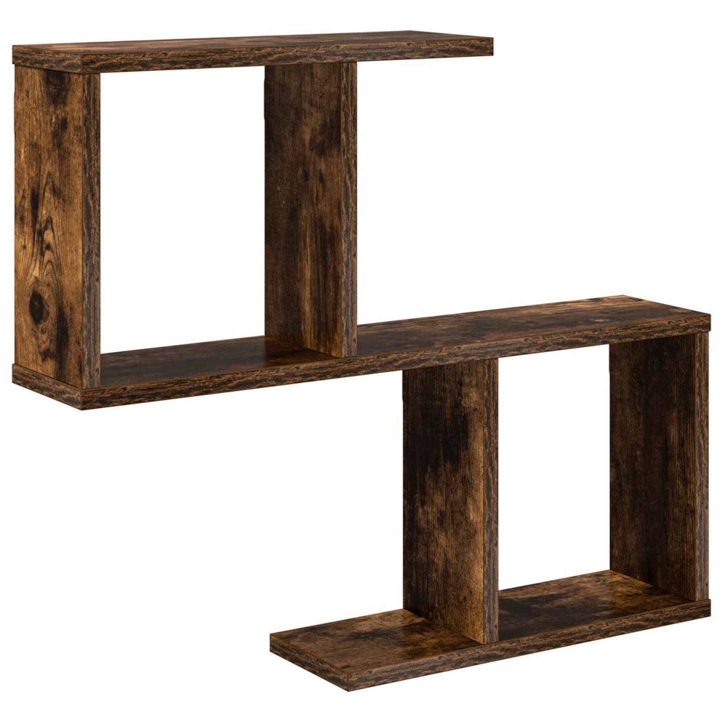 Falpolc Füstös Tölgy 60 x 12 x 50,5 cm Szerelt Fa