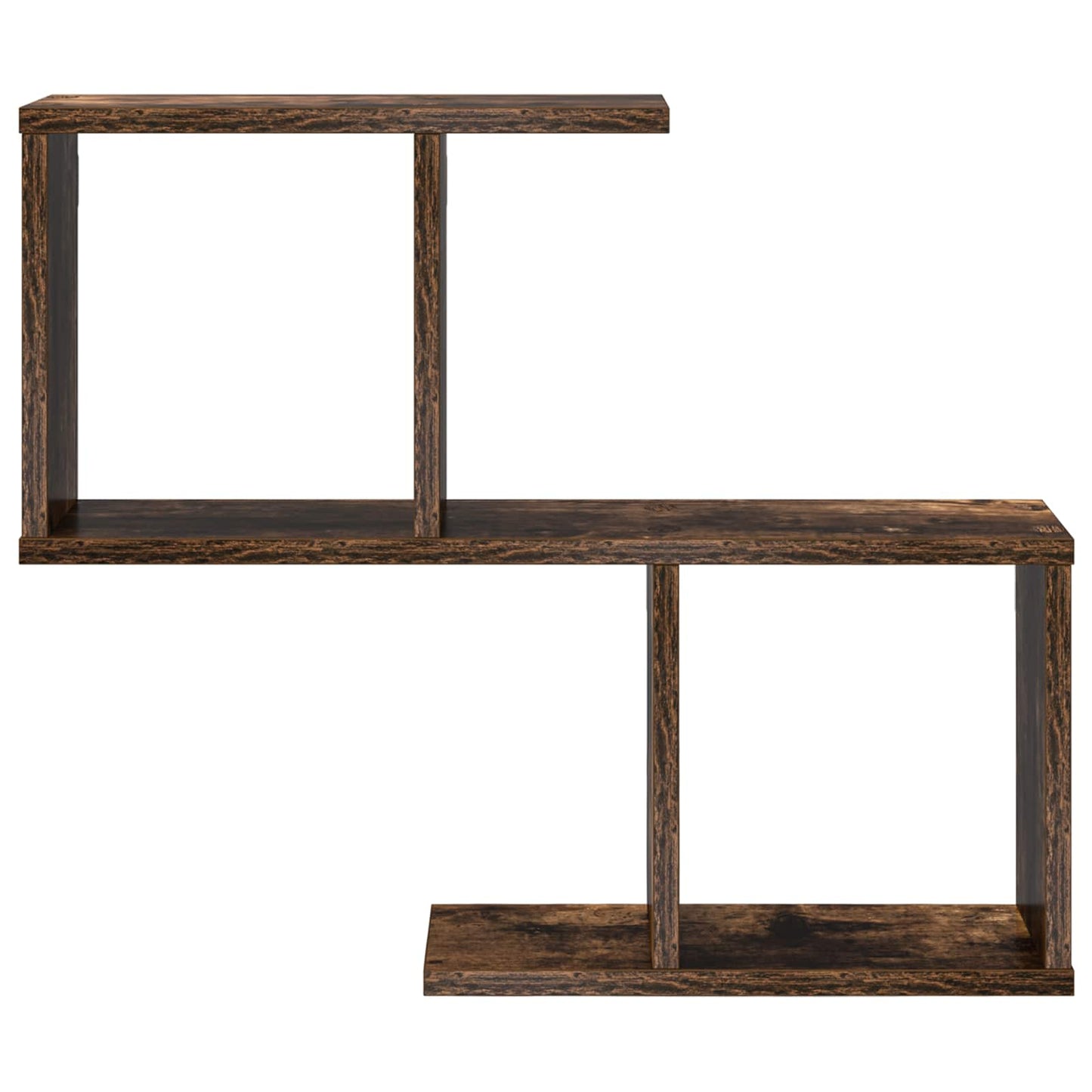Falpolc Füstös Tölgy 60 x 12 x 50,5 cm Szerelt Fa