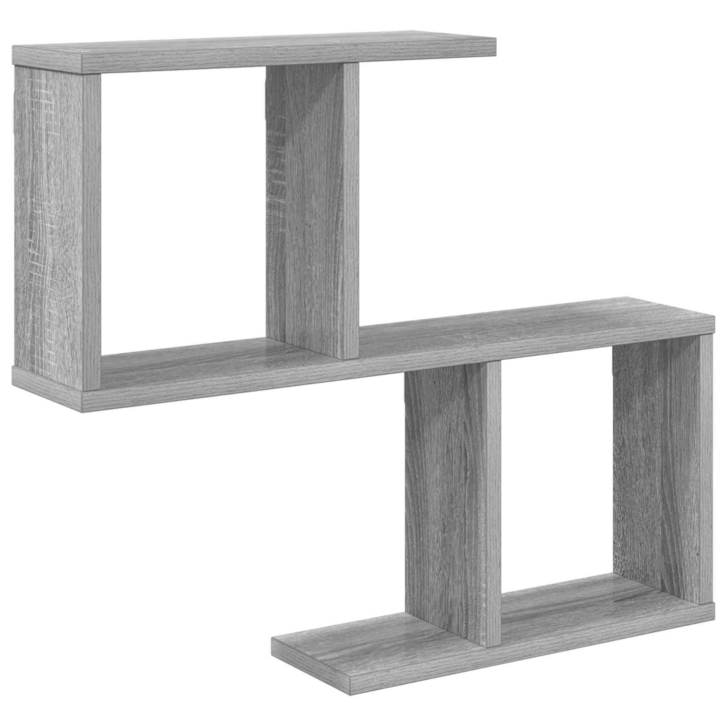Falpolc Szürke Sonoma 60 x 12 x 50,5 cm Szerelt Fa