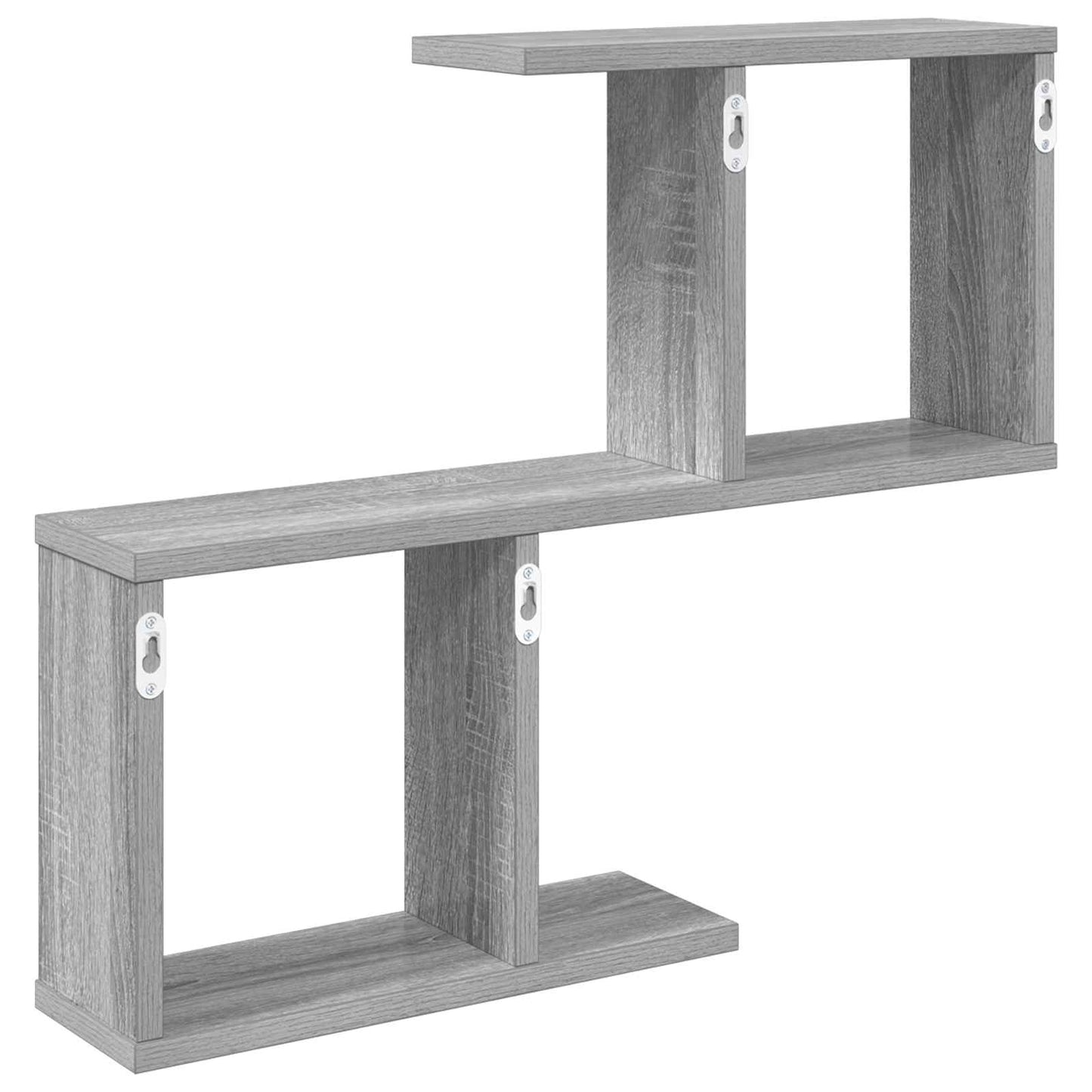 Falpolc Szürke Sonoma 60 x 12 x 50,5 cm Szerelt Fa