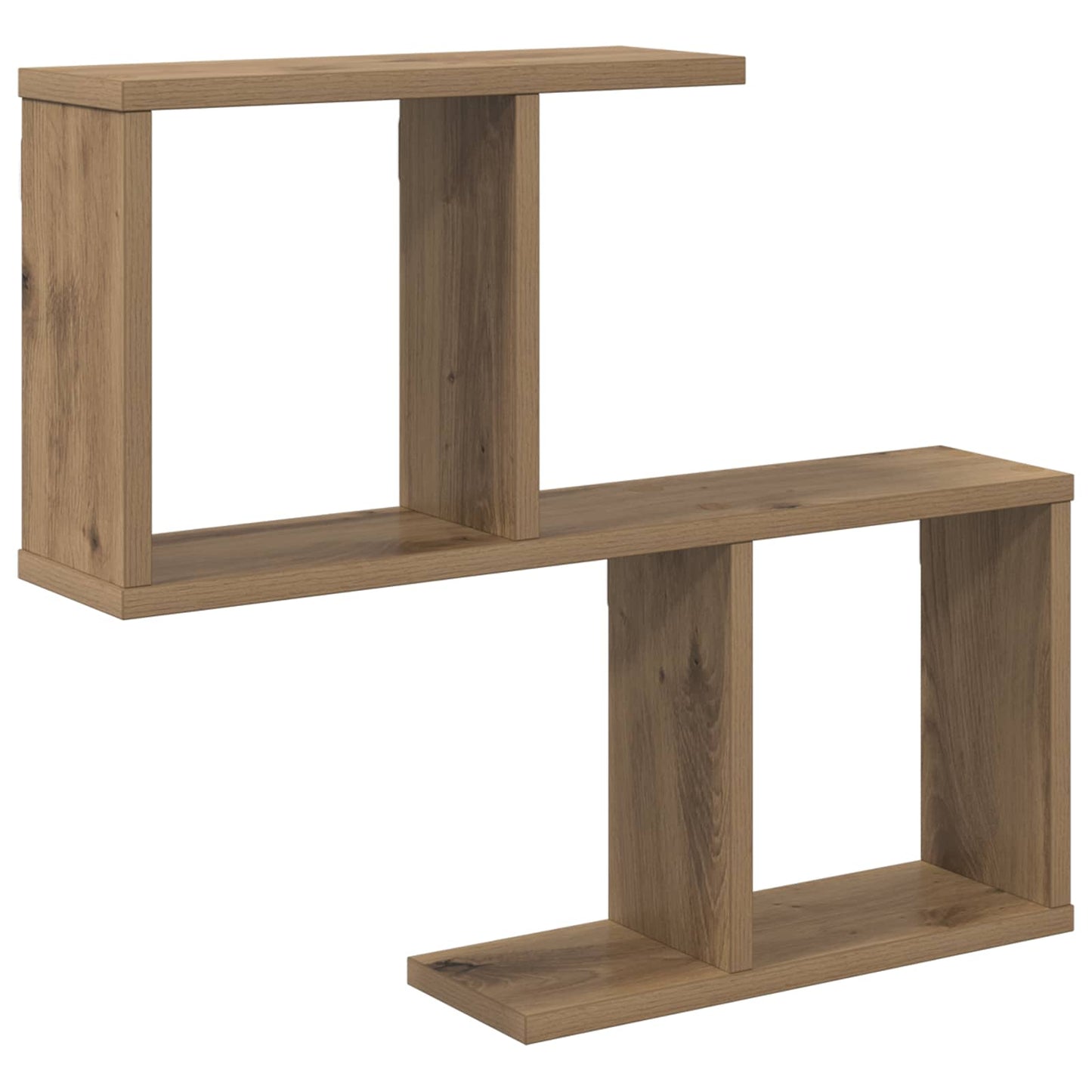 Falpolc Kézműves Tölgy 60 x 12 x 50,5 cm Szerelt Fa