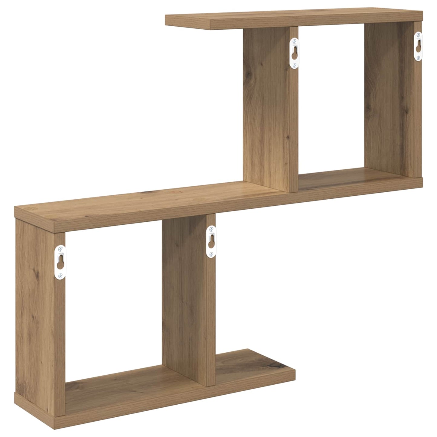 Falpolc Kézműves Tölgy 60 x 12 x 50,5 cm Szerelt Fa