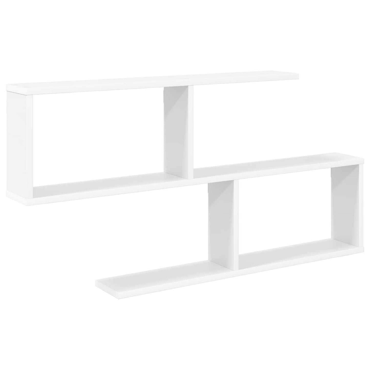 Falpolc Fehér 100 x 12 x 50,5 cm Szerelt Fa