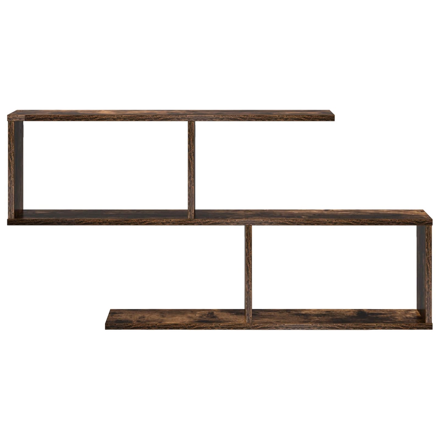 Falpolc Füstös Tölgy 100 x 12 x 50,5 cm Szerelt Fa