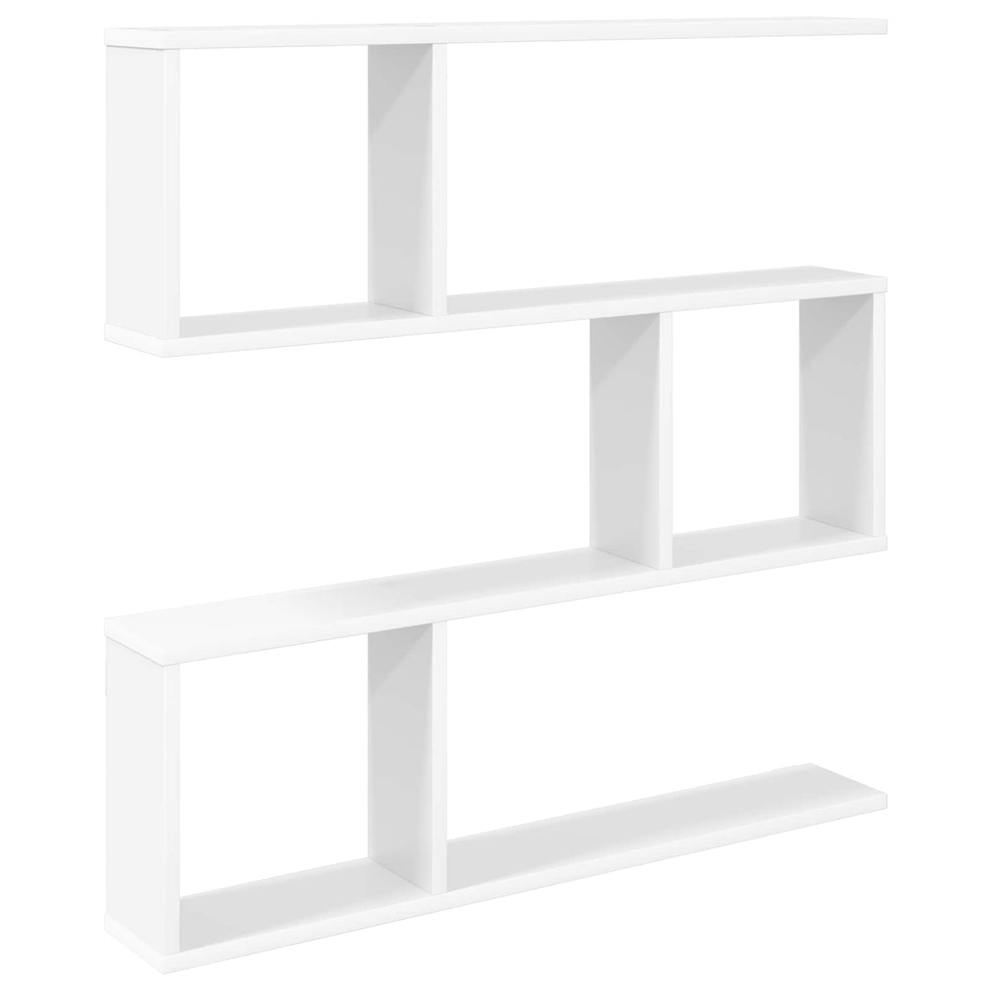 Falpolc Fehér 80 x 12 x 79,5 cm Szerelt Fa
