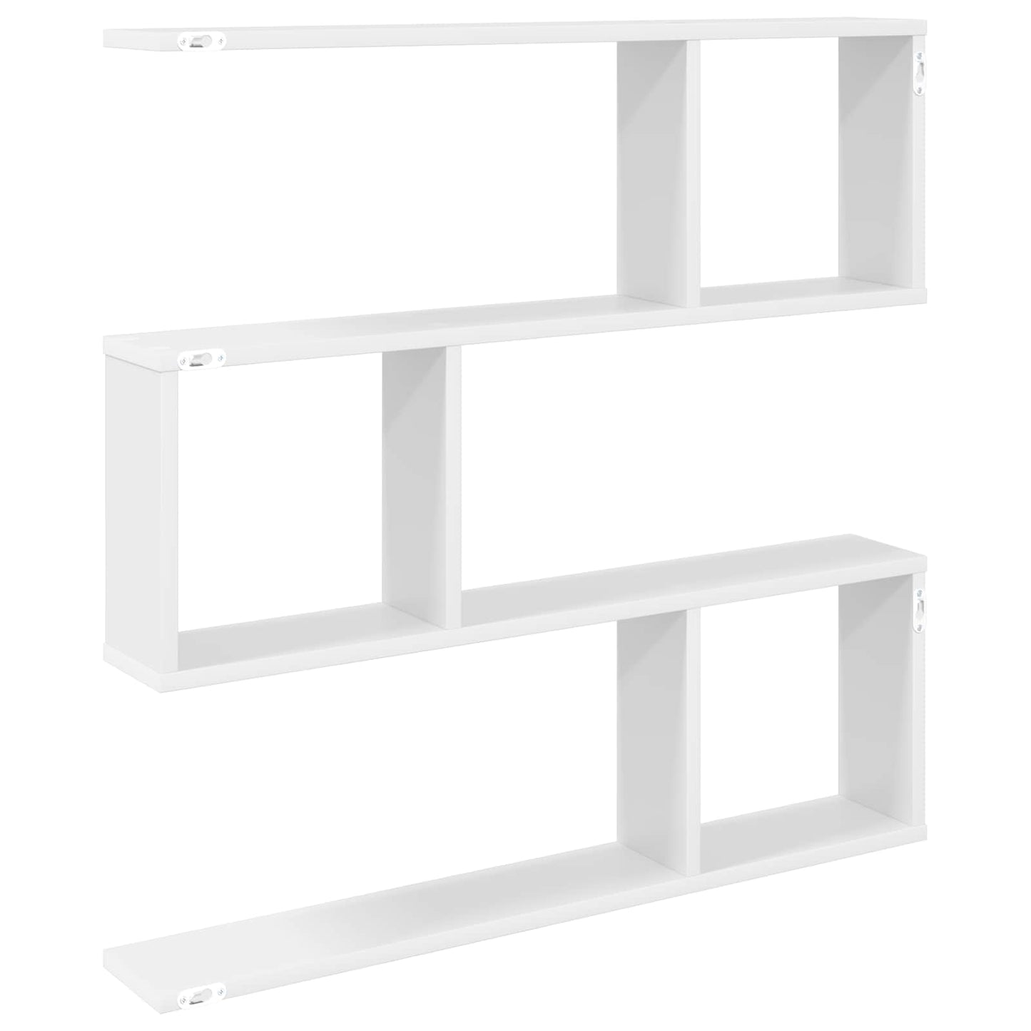 Falpolc Fehér 80 x 12 x 79,5 cm Szerelt Fa