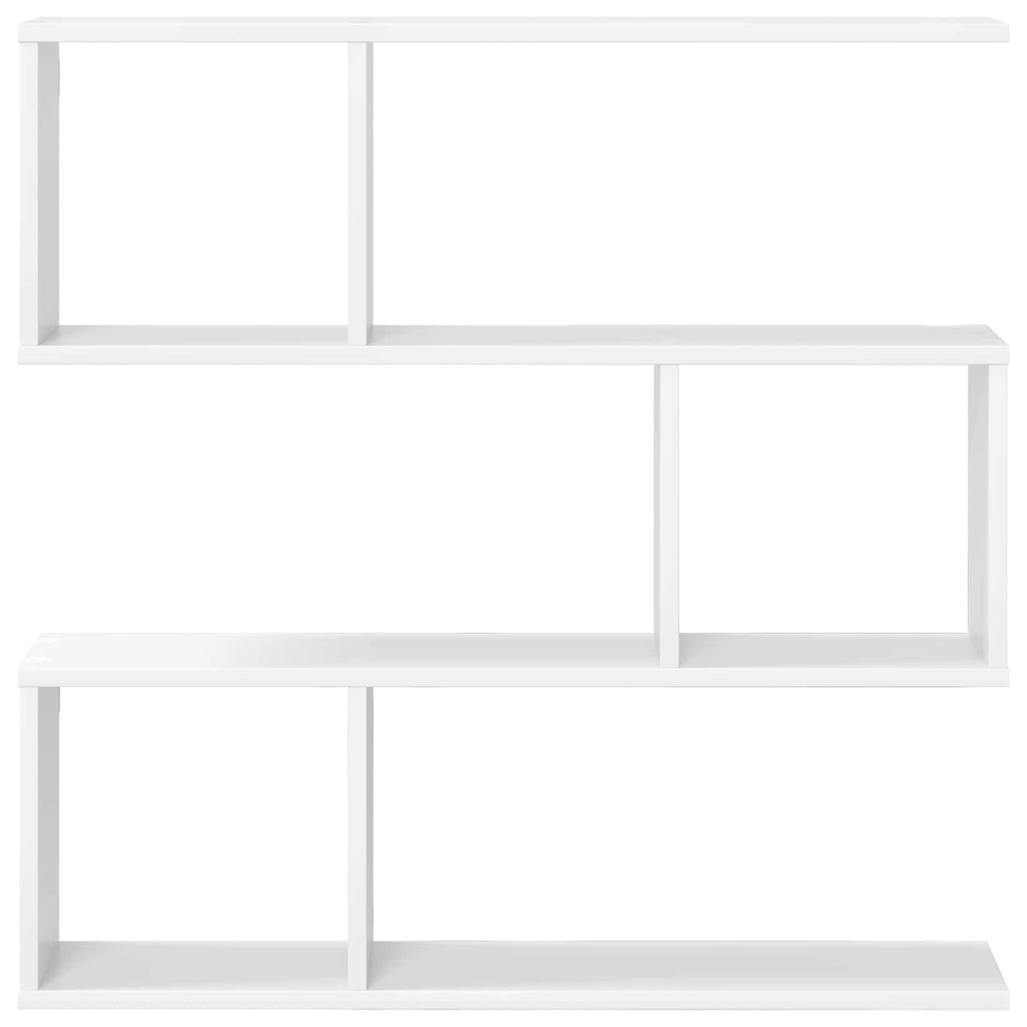 Falpolc Fehér 80 x 12 x 79,5 cm Szerelt Fa