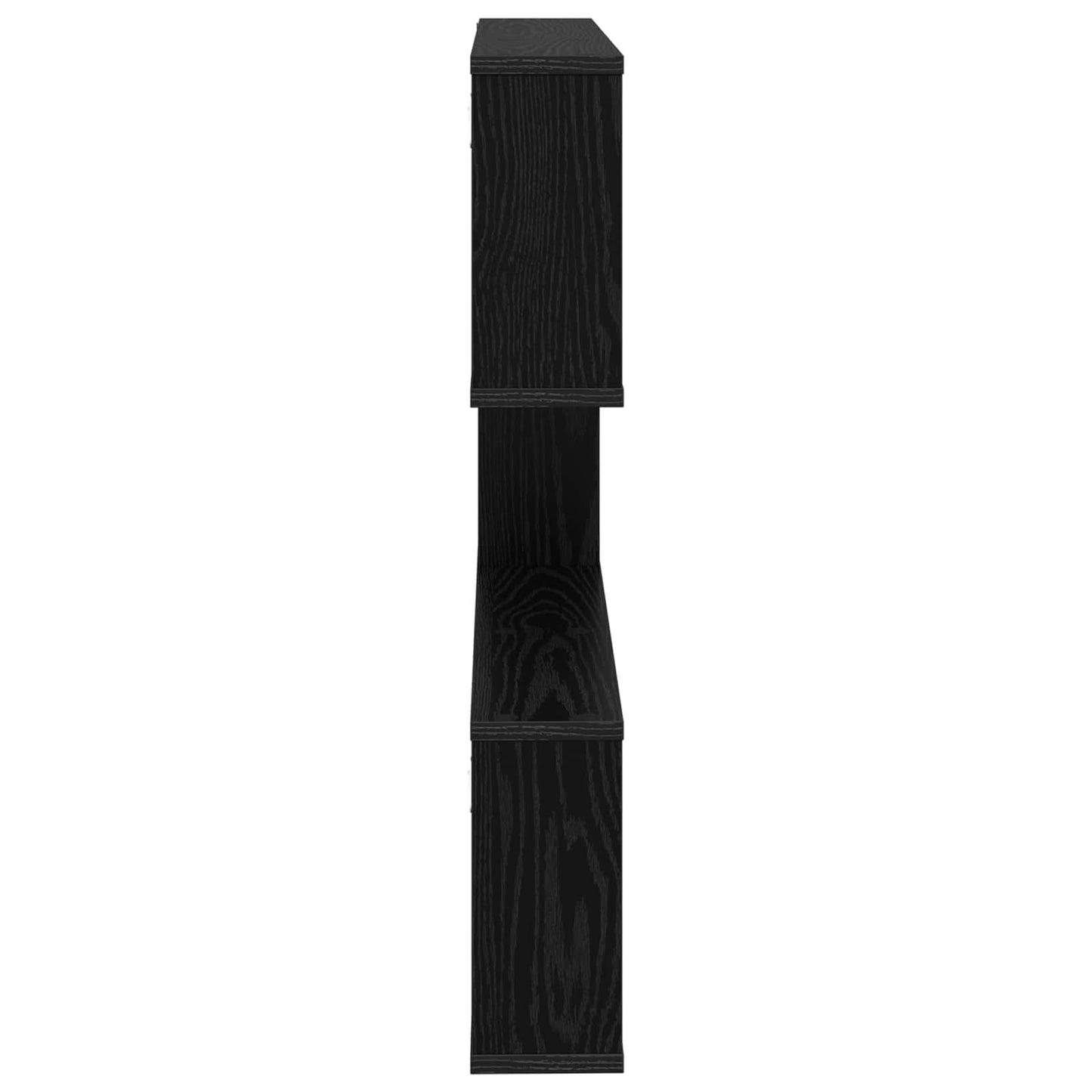 Falpolc Fekete Tölgy 80 x 12 x 79,5 cm Szerelt Fa