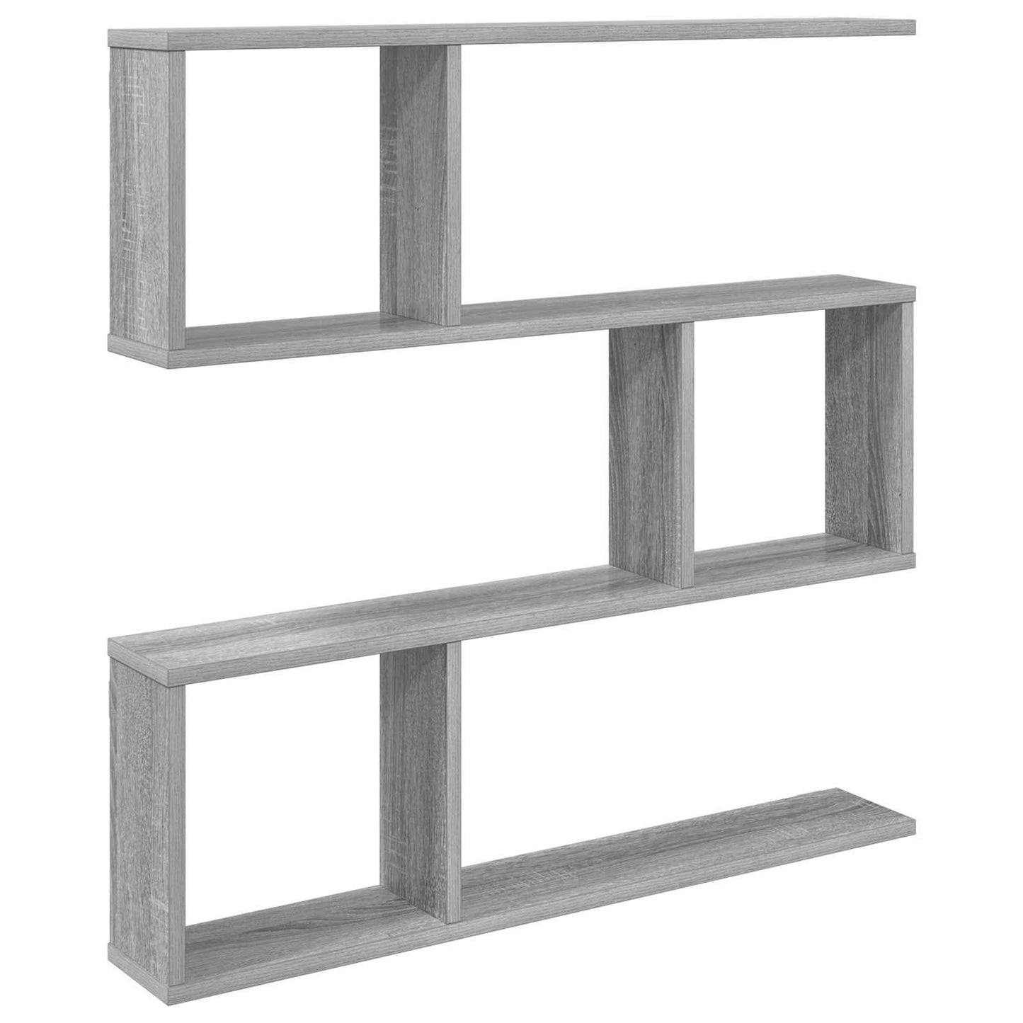 Falpolc Szürke Sonoma 80 x 12 x 79,5 cm Szerelt Fa