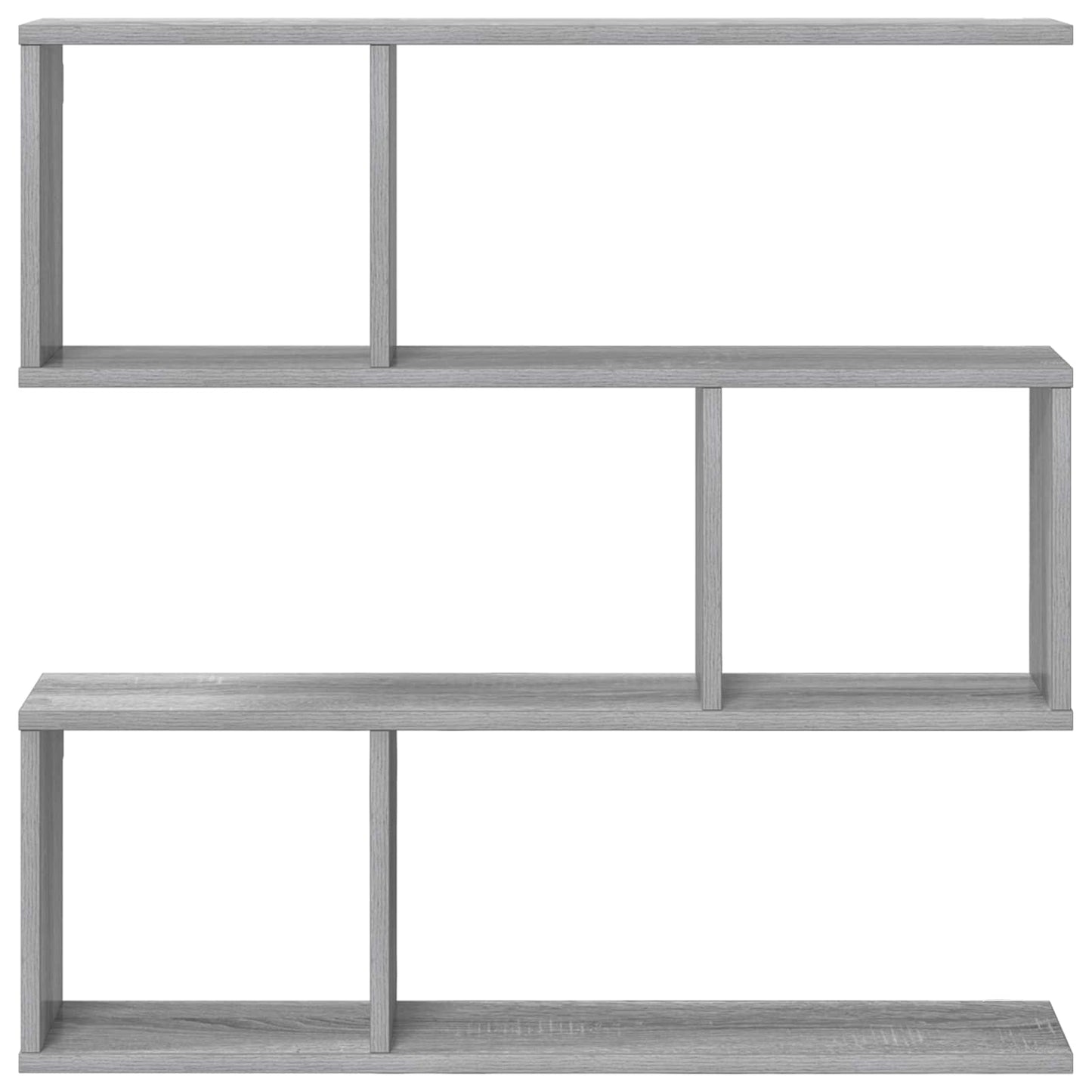 Falpolc Szürke Sonoma 80 x 12 x 79,5 cm Szerelt Fa