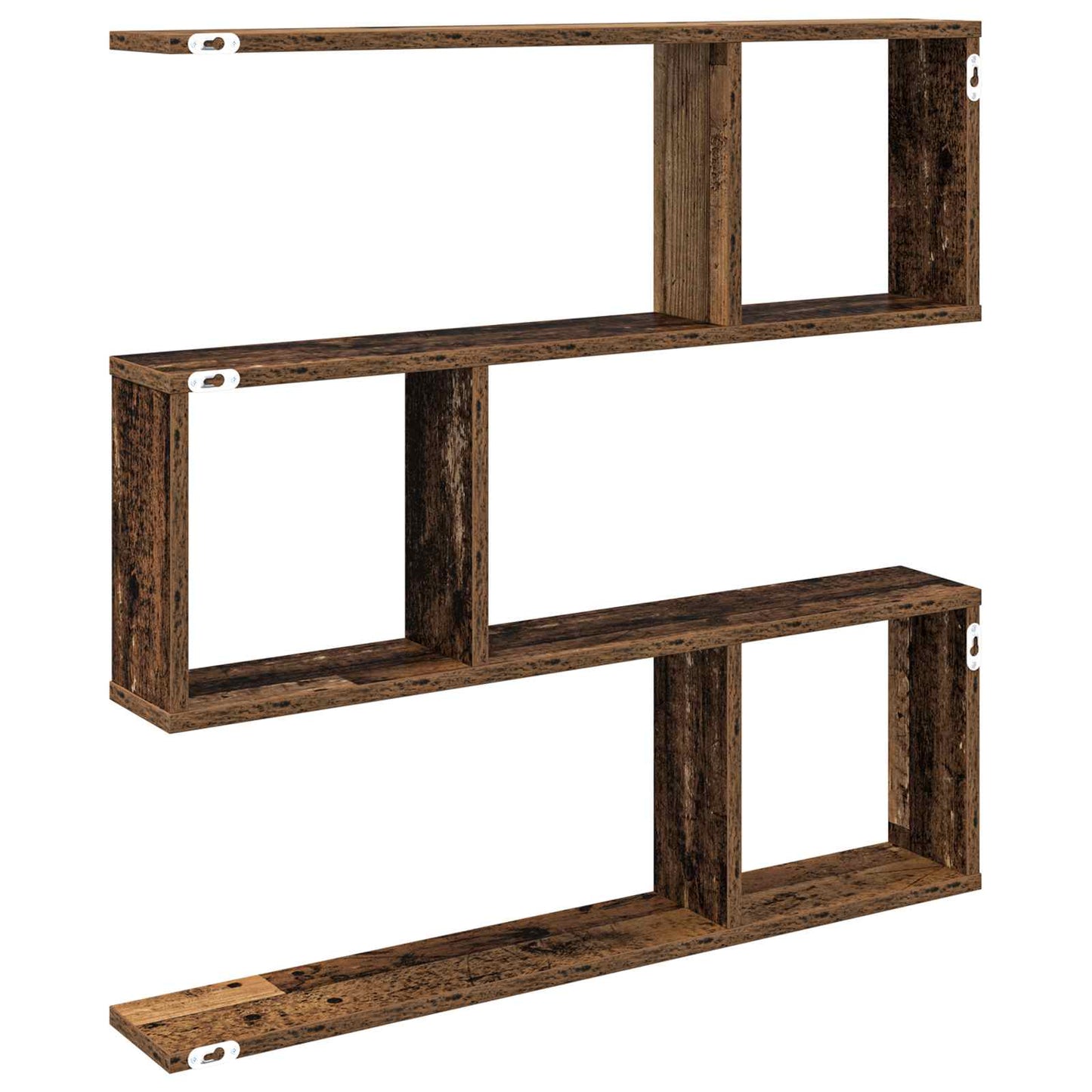 Falpolc Antik Fa 80 x 12 x 79,5 cm Szerelt Fa