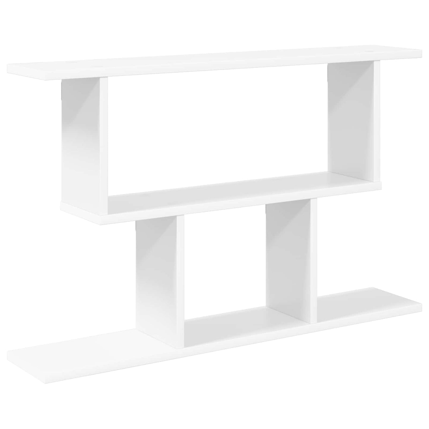 Falpolc Fehér 80 x 15 x 50,5 cm Szerelt Fa