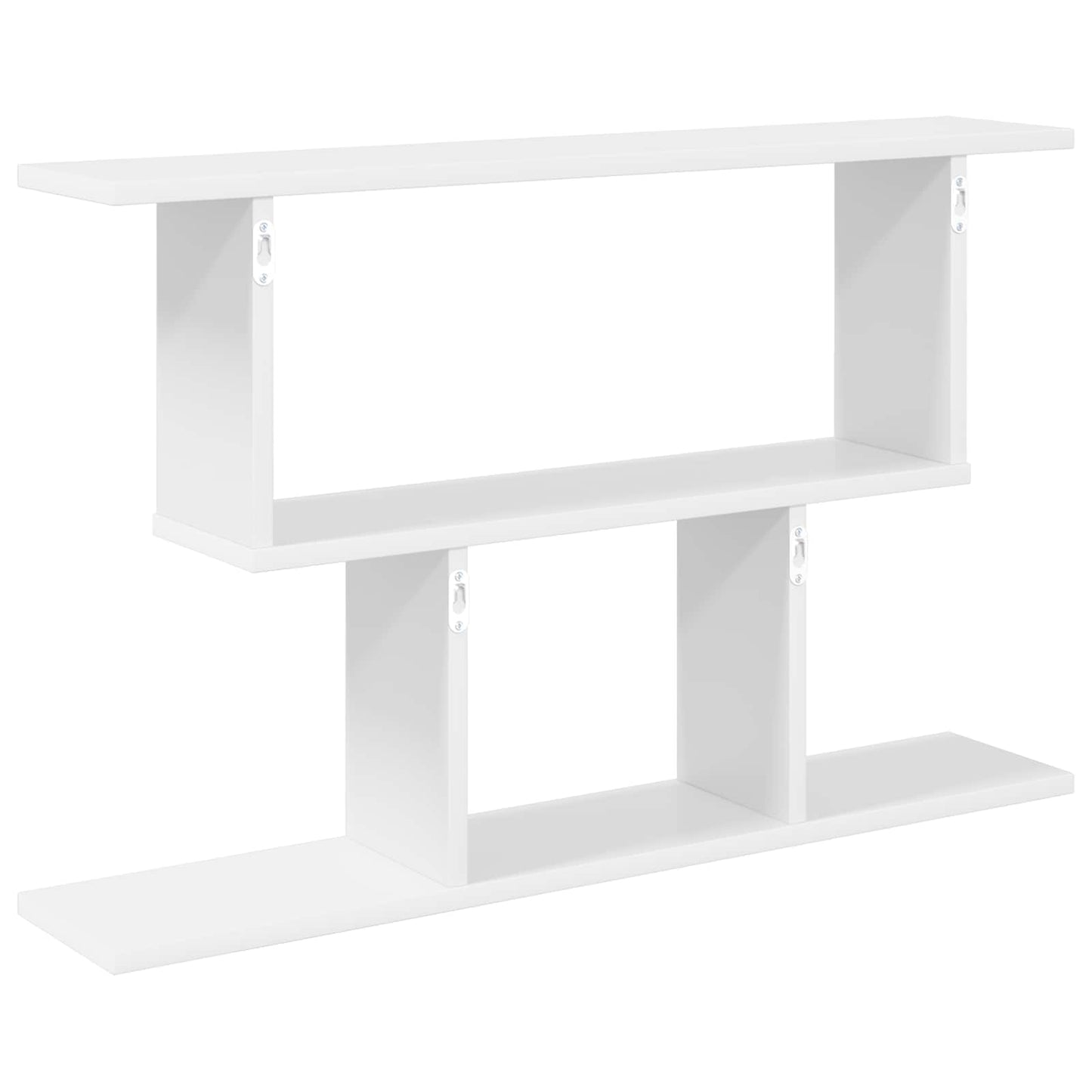 Falpolc Fehér 80 x 15 x 50,5 cm Szerelt Fa