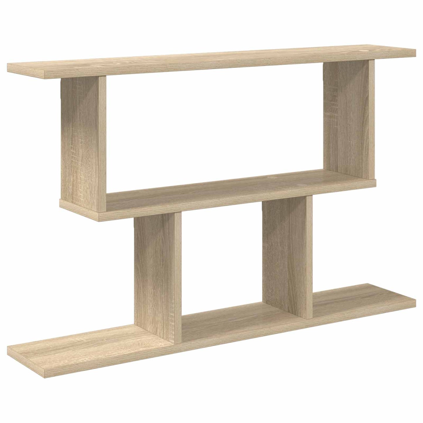 Falpolc Sonoma Tölgy 80 x 15 x 50,5 cm Szerelt Fa