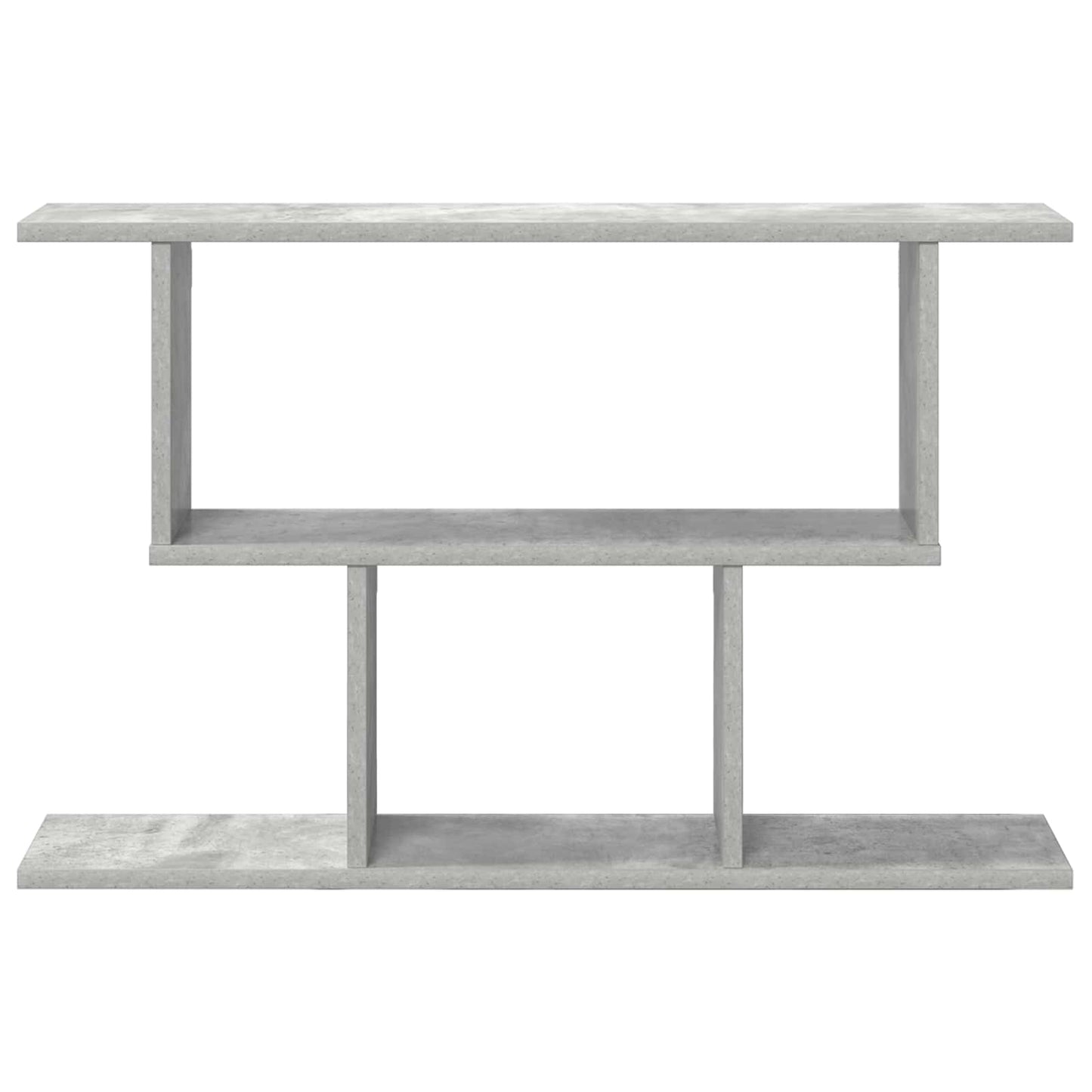 Falpolc Betonszürke 80 x 15 x 50,5 cm Szerelt Fa