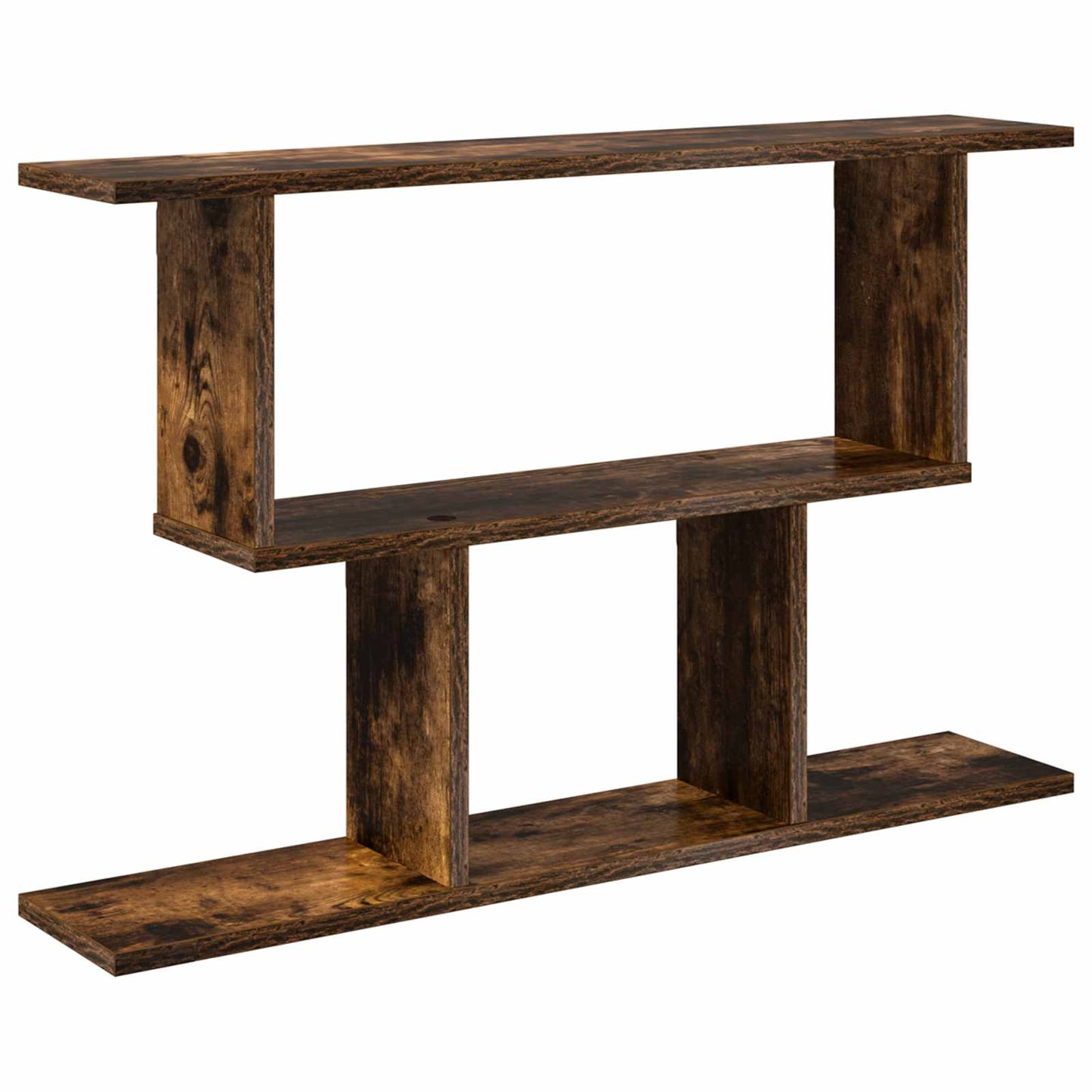 Falpolc Füstös Tölgy 80 x 15 x 50,5 cm Szerelt Fa