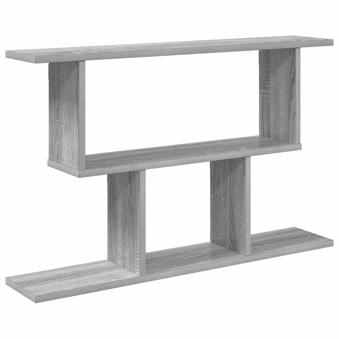 Falpolc Szürke Sonoma 80 x 15 x 50,5 cm Szerelt Fa