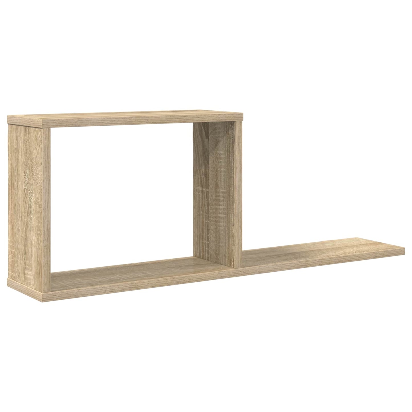 Lebegő polcok Sonoma Tölgy 80 x 15 x 30 cm Szerelt Fa