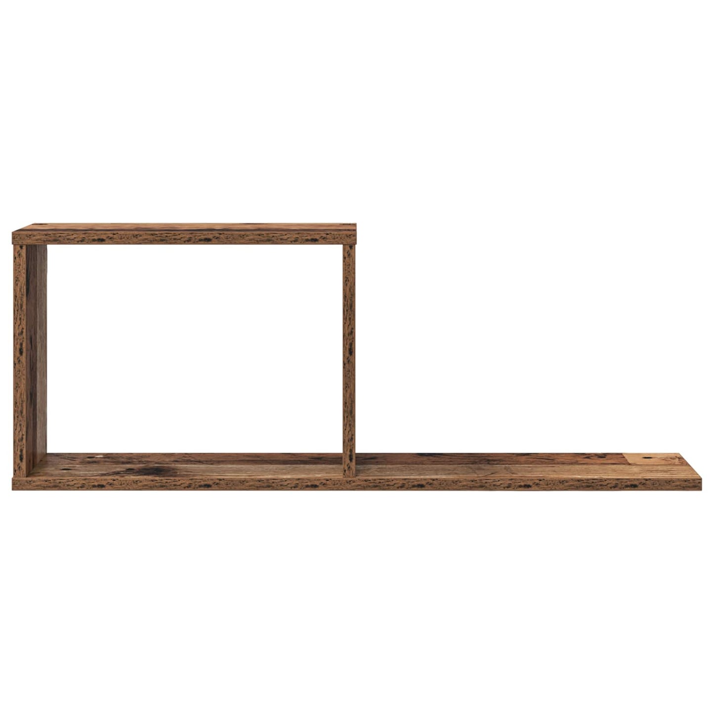 Lebegő polcok Antik Fa 80 x 15 x 30 cm Szerelt Fa