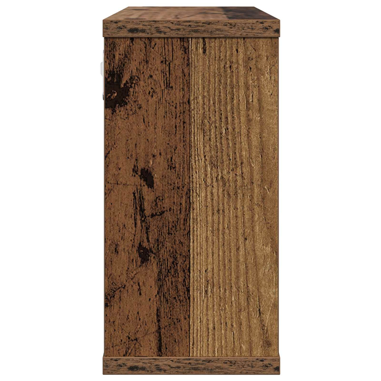 Lebegő polcok Antik Fa 80 x 15 x 30 cm Szerelt Fa