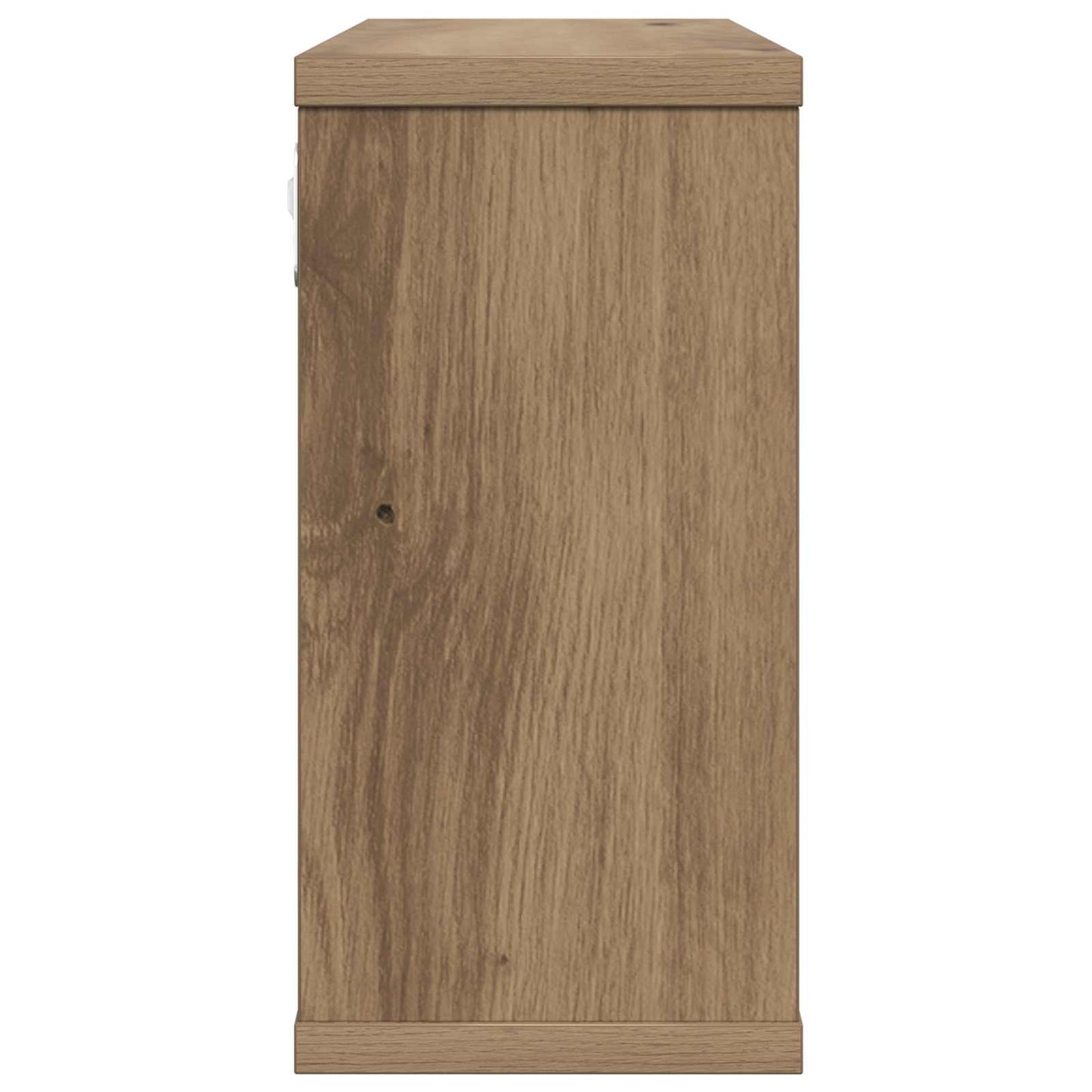 Lebegő polcok Kézműves Tölgy 80 x 15 x 30 cm Szerelt Fa