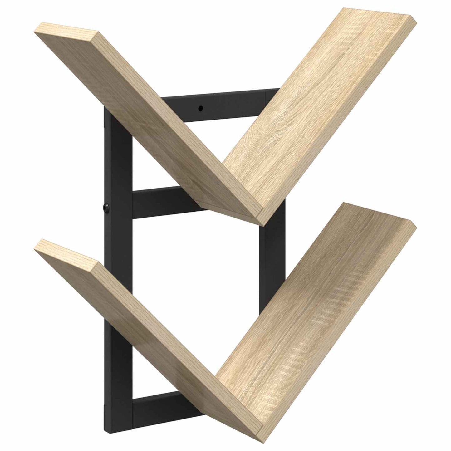 Falra Szerelhető Polc Sonoma Tölgy 43 x 15 x 47 cm Szerelt Fa
