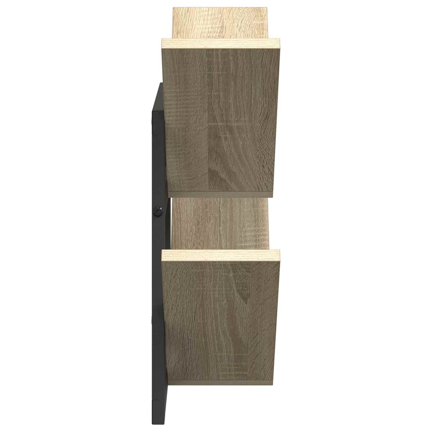 Falra Szerelhető Polc Sonoma Tölgy 43 x 15 x 47 cm Szerelt Fa