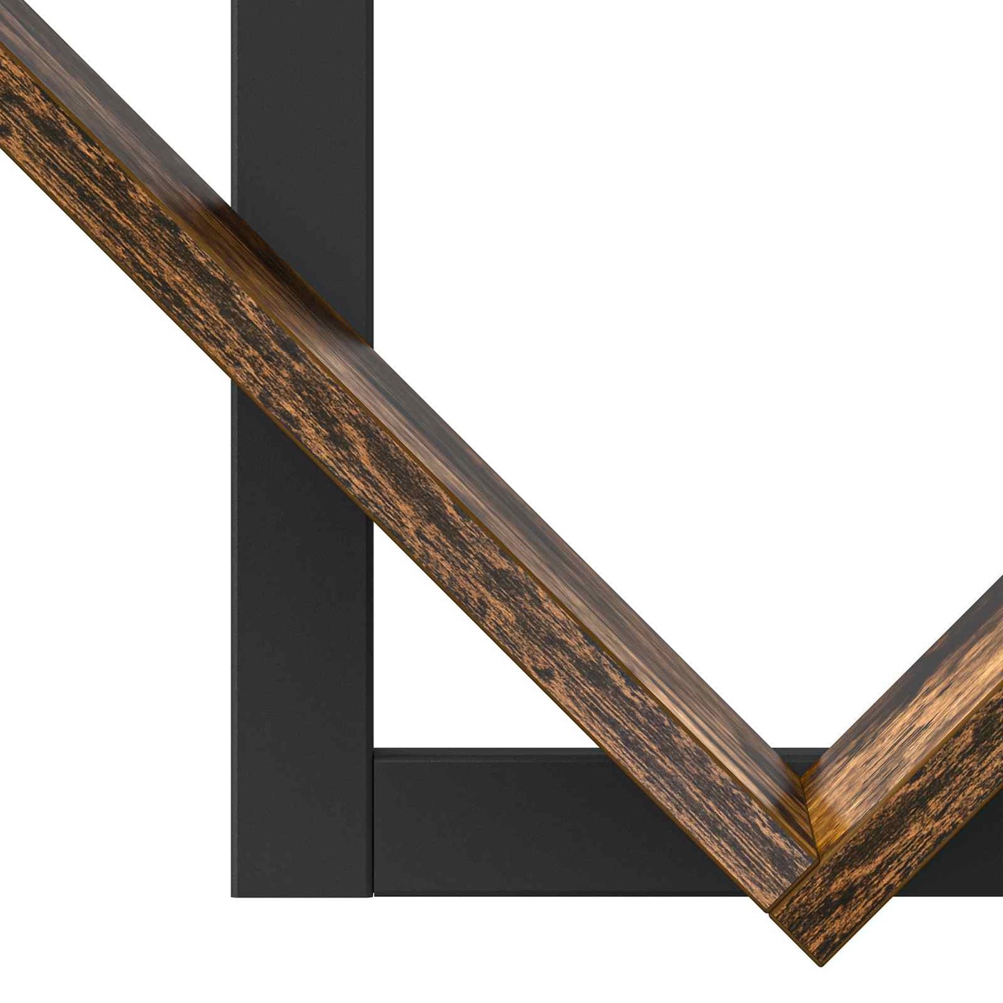 Falra Szerelhető Polc 2 pcs Füstös Tölgy 43 x 15 x 47 cm