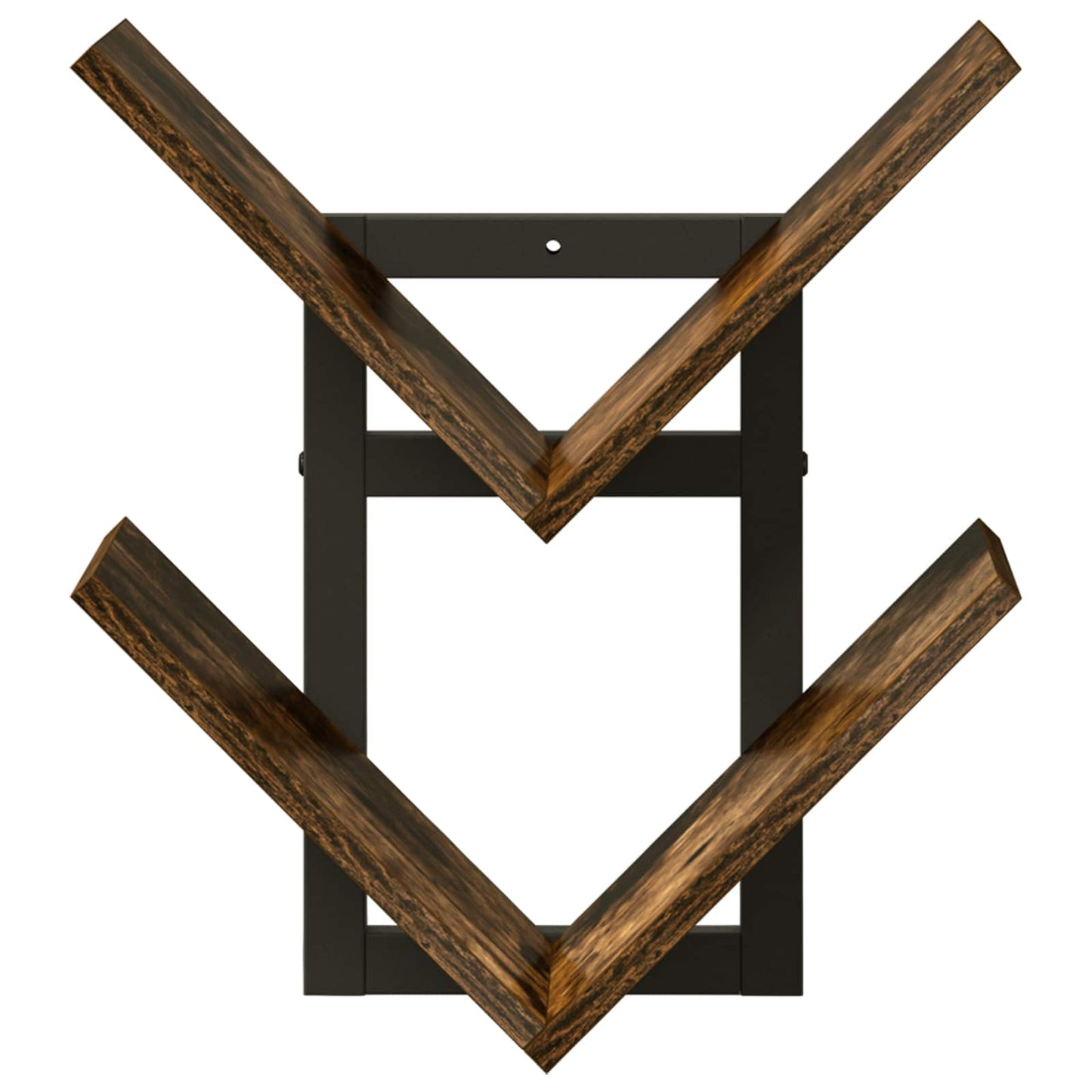 Falra Szerelhető Polc 2 pcs Füstös Tölgy 43 x 15 x 47 cm