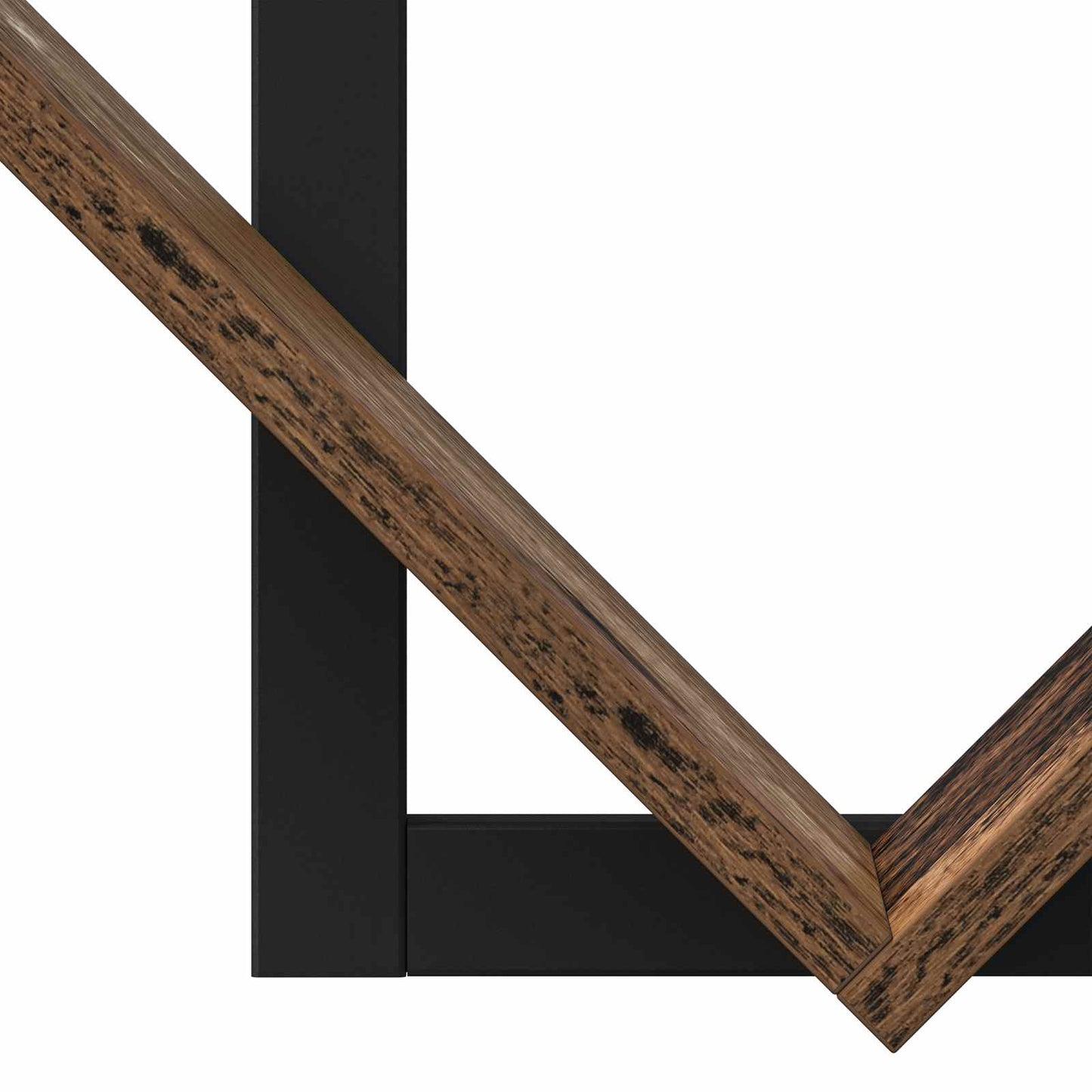 Falra Szerelhető Polc Antik Fa 43 x 15 x 47 cm Szerelt Fa