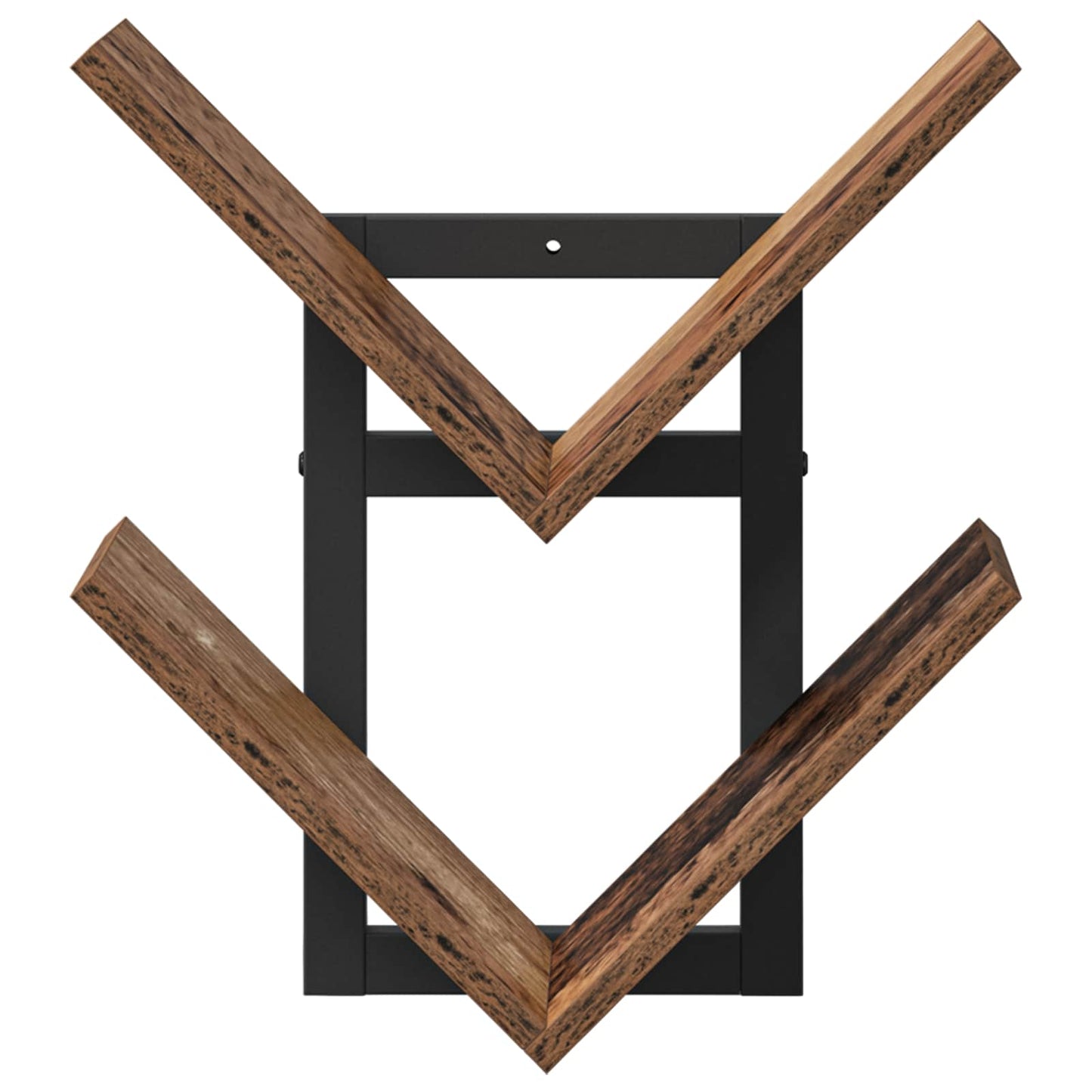 Falra Szerelhető Polc 2 pcs Antik Fa 43 x 15 x 47 cm Szerelt Fa