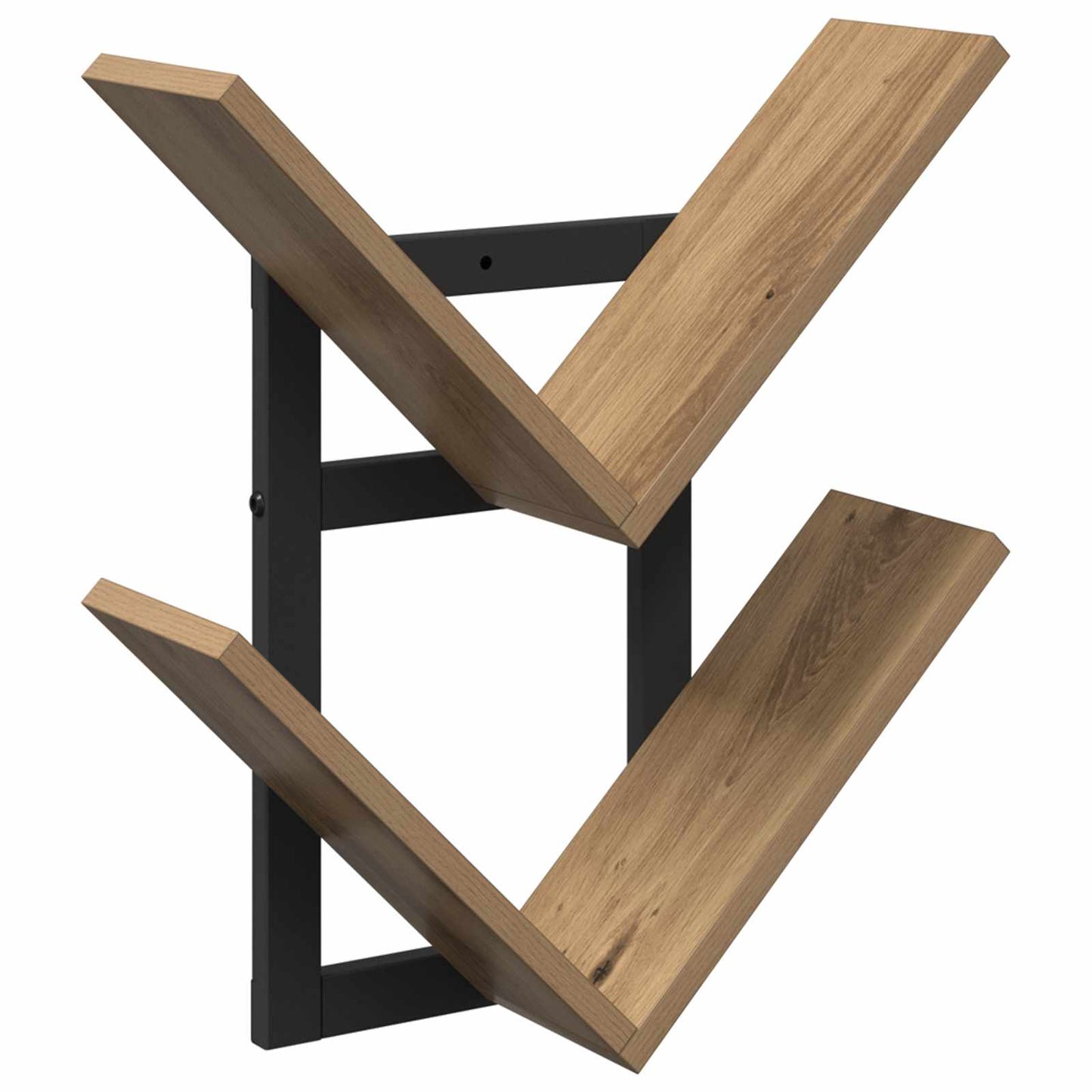 Falra Szerelhető Polc Kézműves Tölgy 43 x 15 x 47 cm Szerelt Fa