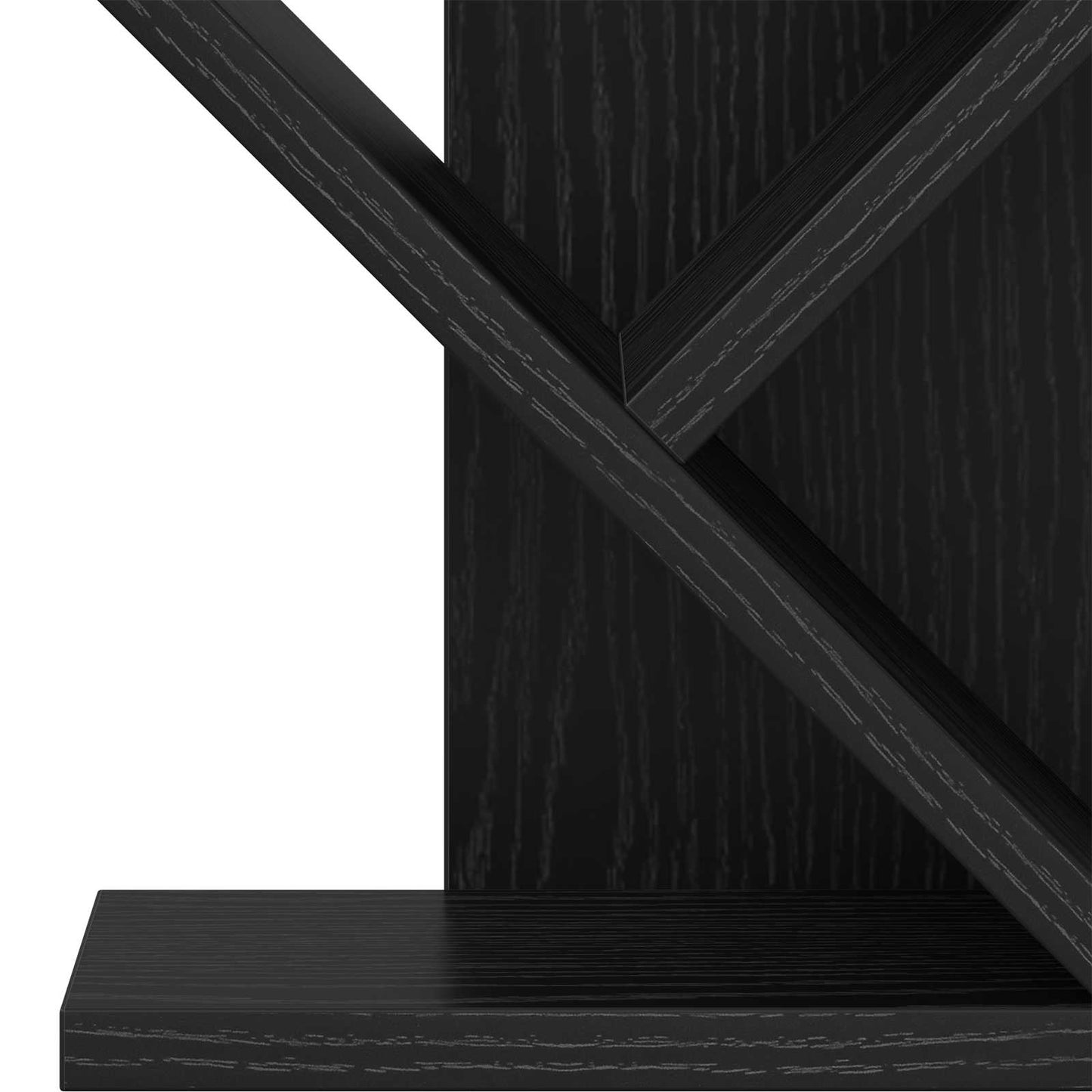 Faszerkezet Könyvespolc 3-Szintes 30 x 18 x 40 cm Szerelt Fa