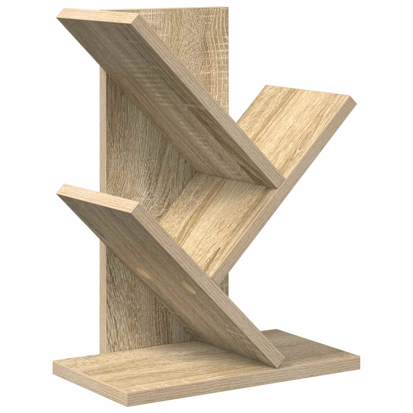 Faszerkezet Könyvespolc 3-Szintes 30 x 18 x 40 cm Szerelt Fa
