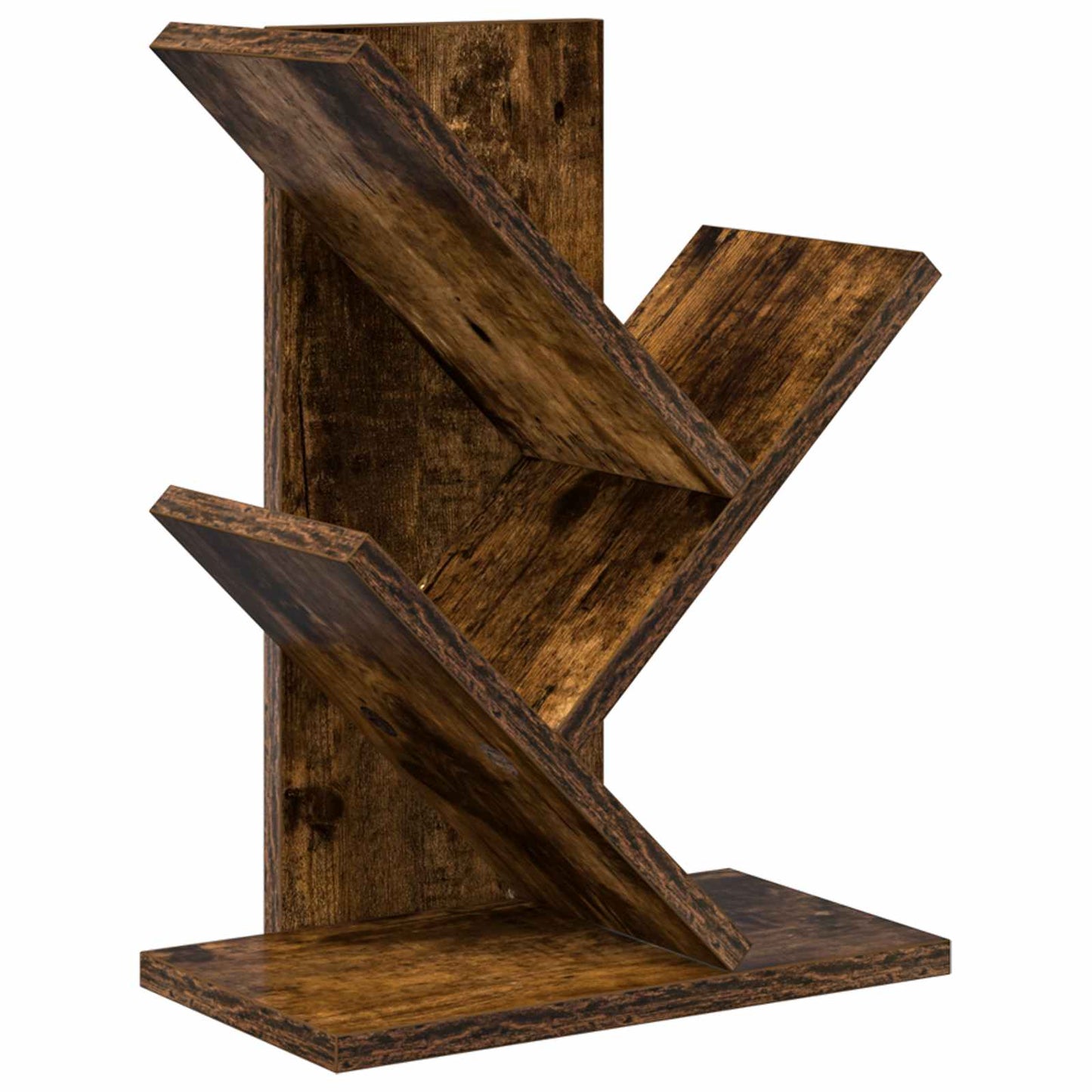 Faszerkezet Könyvespolc 3-Szintes 30 x 18 x 40 cm Szerelt Fa