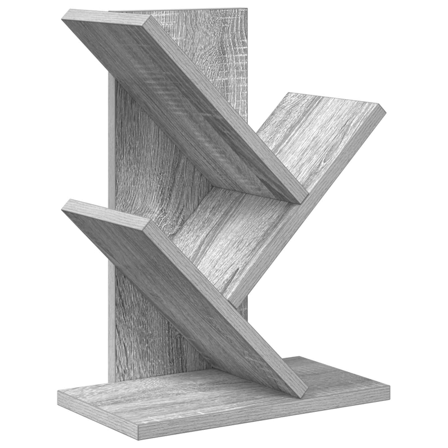 Faszerkezet Könyvespolc 3-Szintes 30 x 18 x 40 cm Szerelt Fa