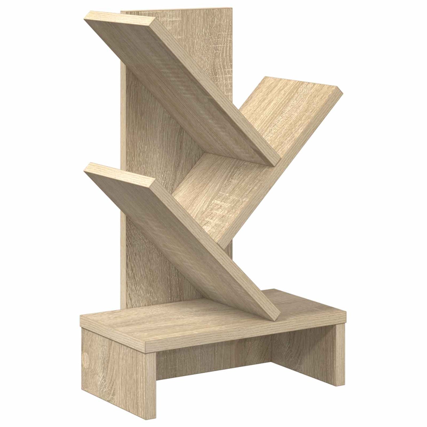 Faszerkezet Könyvespolc 3-Szintes 30 x 18 x 48 cm Szerelt Fa