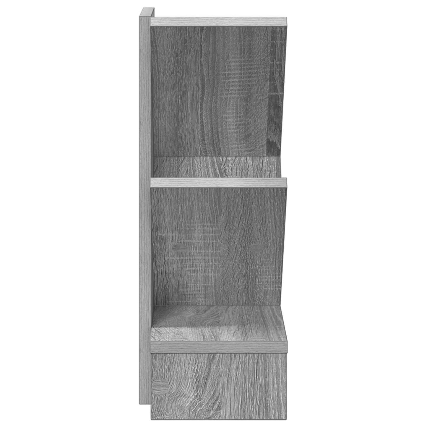 Faszerkezet Könyvespolc 3-Szintes 30 x 18 x 48 cm Szerelt Fa