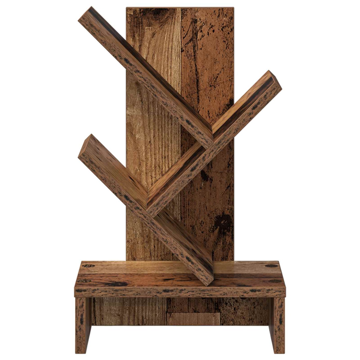 Faszerkezet Könyvespolc 3-Szintes 30 x 18 x 48 cm Szerelt Fa
