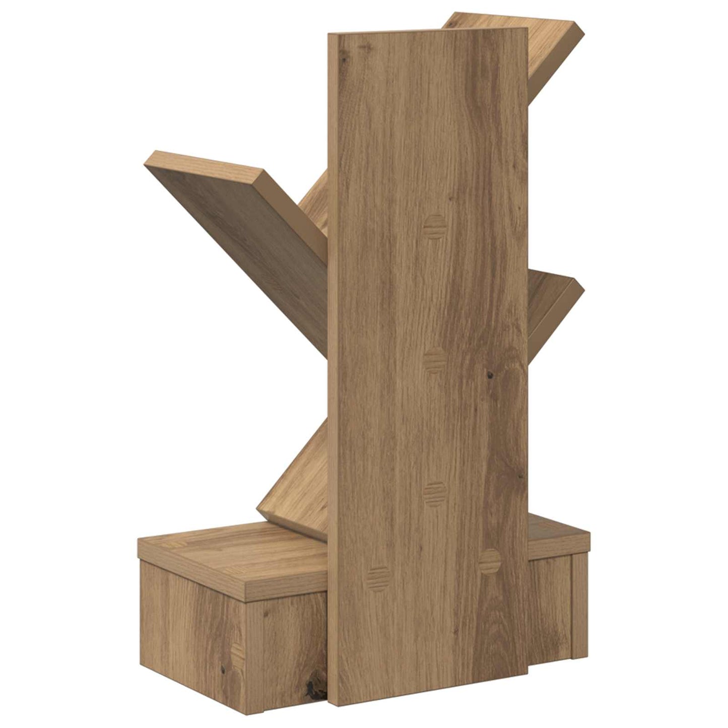 Faszerkezet Könyvespolc 3-Szintes 30 x 18 x 48 cm Szerelt Fa