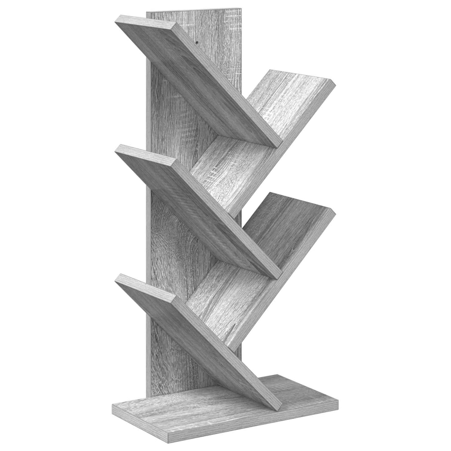 Fa Könyvespolc 4-Szintes 30 x 18 x 60 cm Szerelt Fa